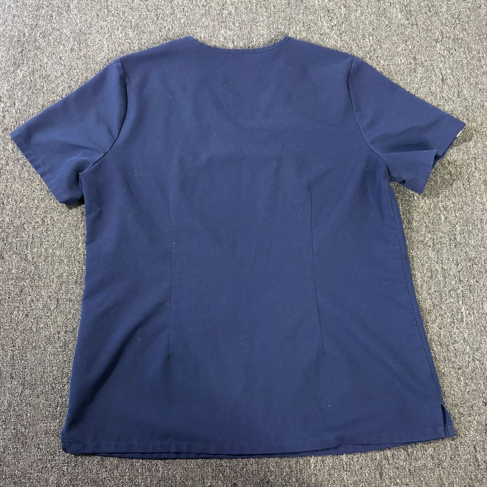 Vintage VINTAGE Y2K Figs Technical Collection Navy Scrubs Short Sleeve Top Women's Large Shirt Size L / US 10 / IT 46 - 2 Thumbnail