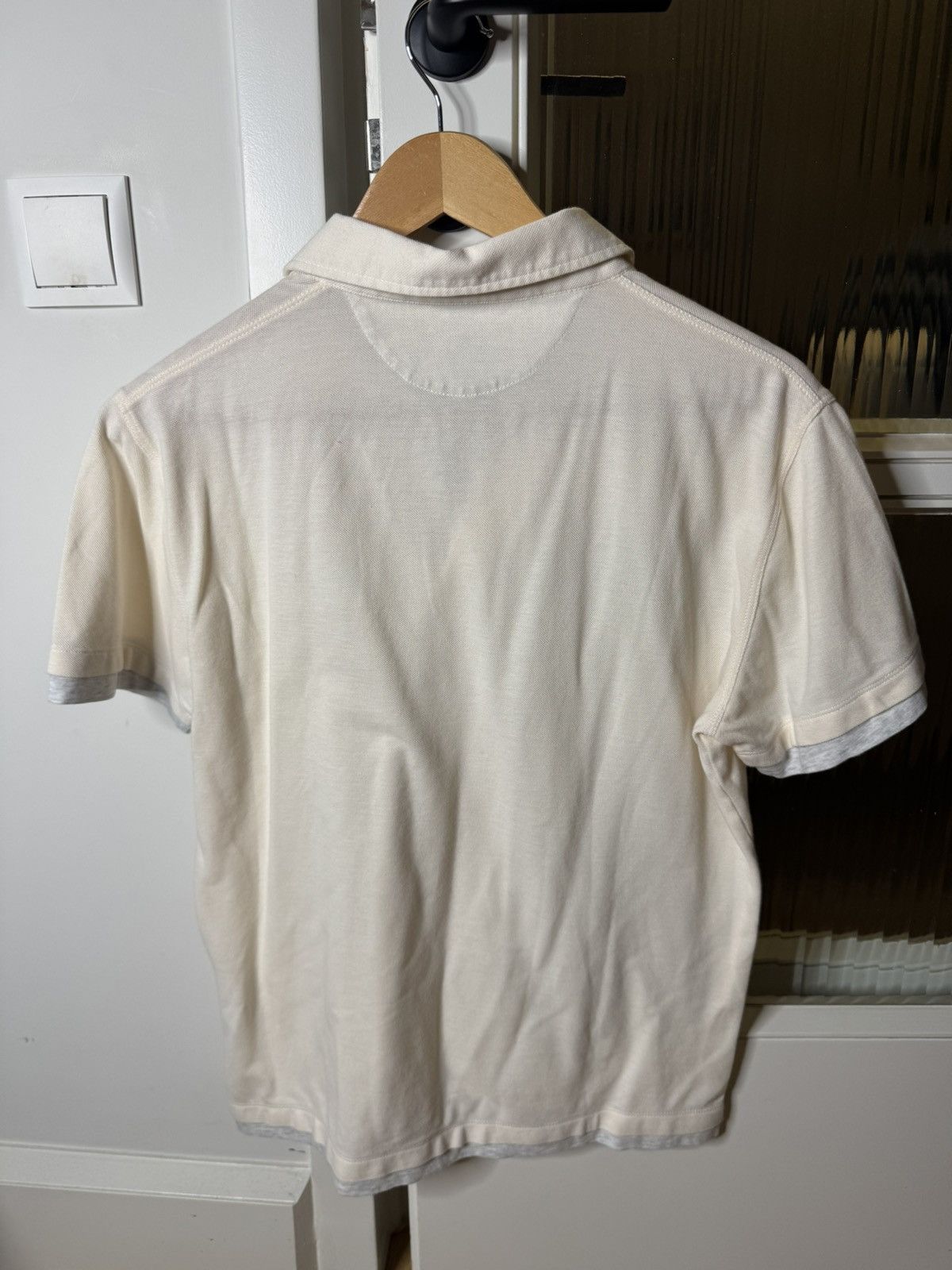 Brunello Cucinelli White polo Size US M / EU 48-50 / 2 - 3 Thumbnail
