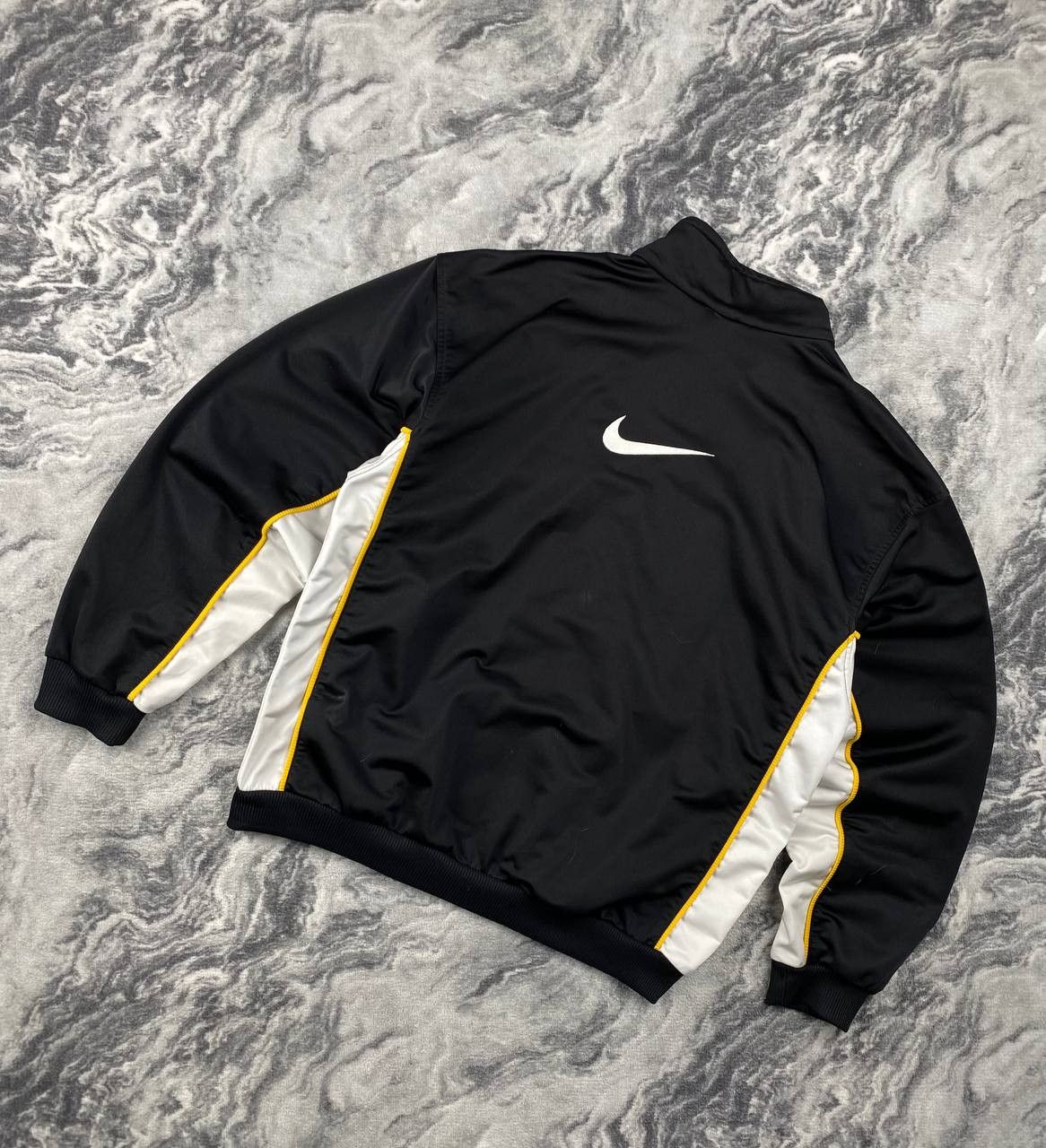 Nike Vintage Nike Track Jacket Full Zip 90s Big Logo Size US L / EU 52-54 / 3 - 1 Thumbnail