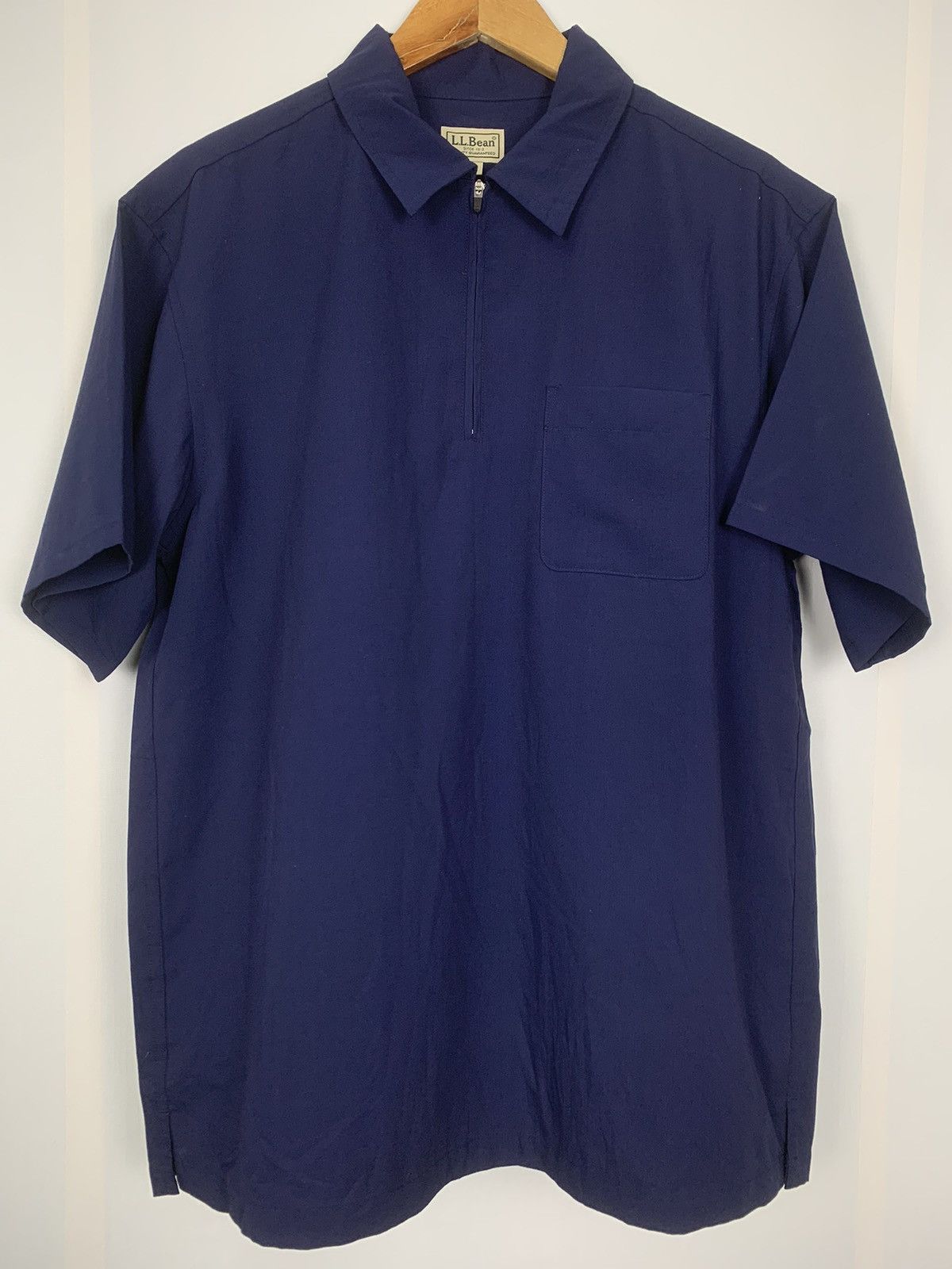 L.L. Bean × Vintage L.L.Bean Zipper Shirt Size US M / EU 48-50 / 2 - 2 Thumbnail