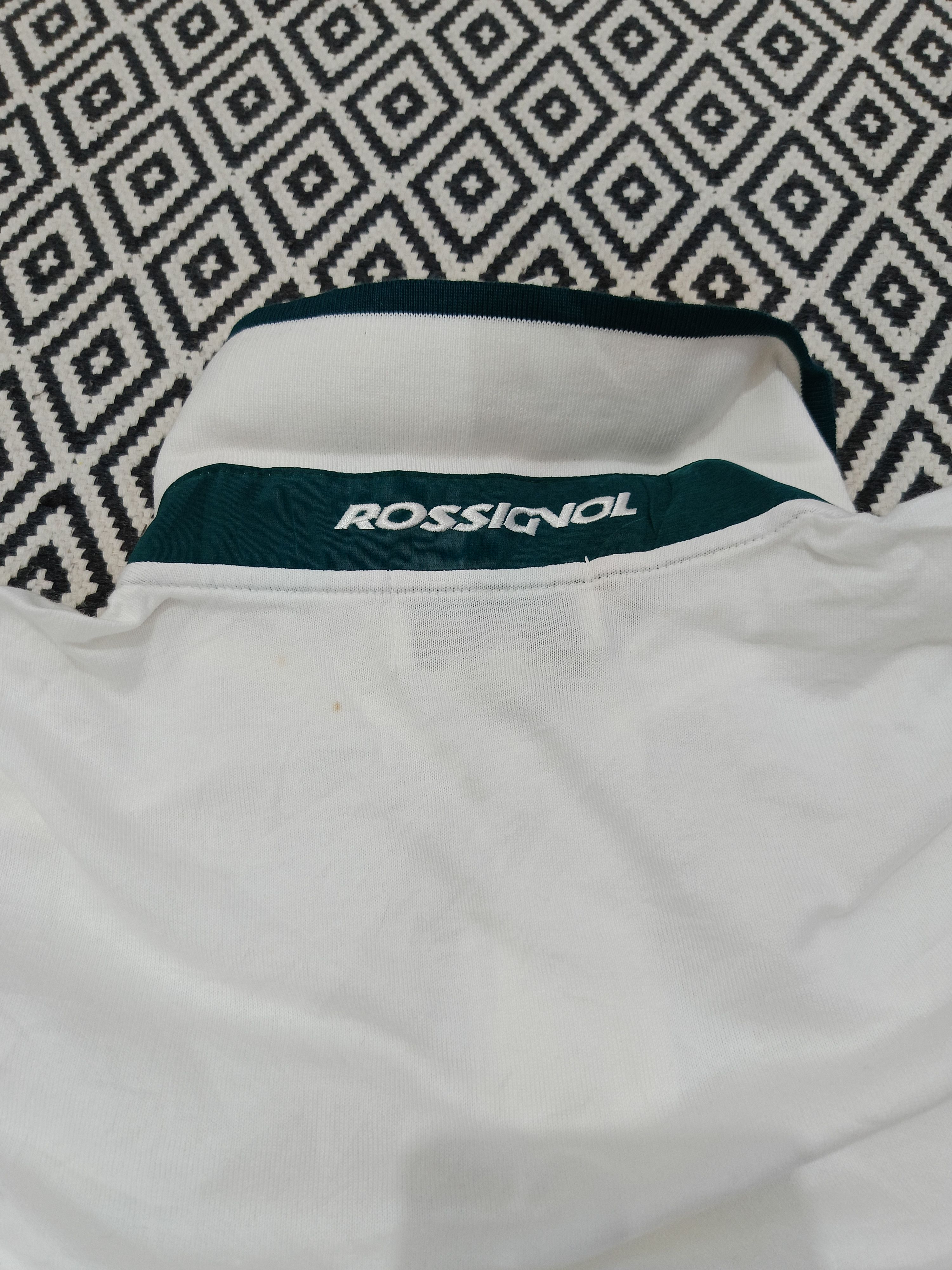 Japanese Brand Vintage Rossignol polo shirt Size US L / EU 52-54 / 3 - 5 Thumbnail