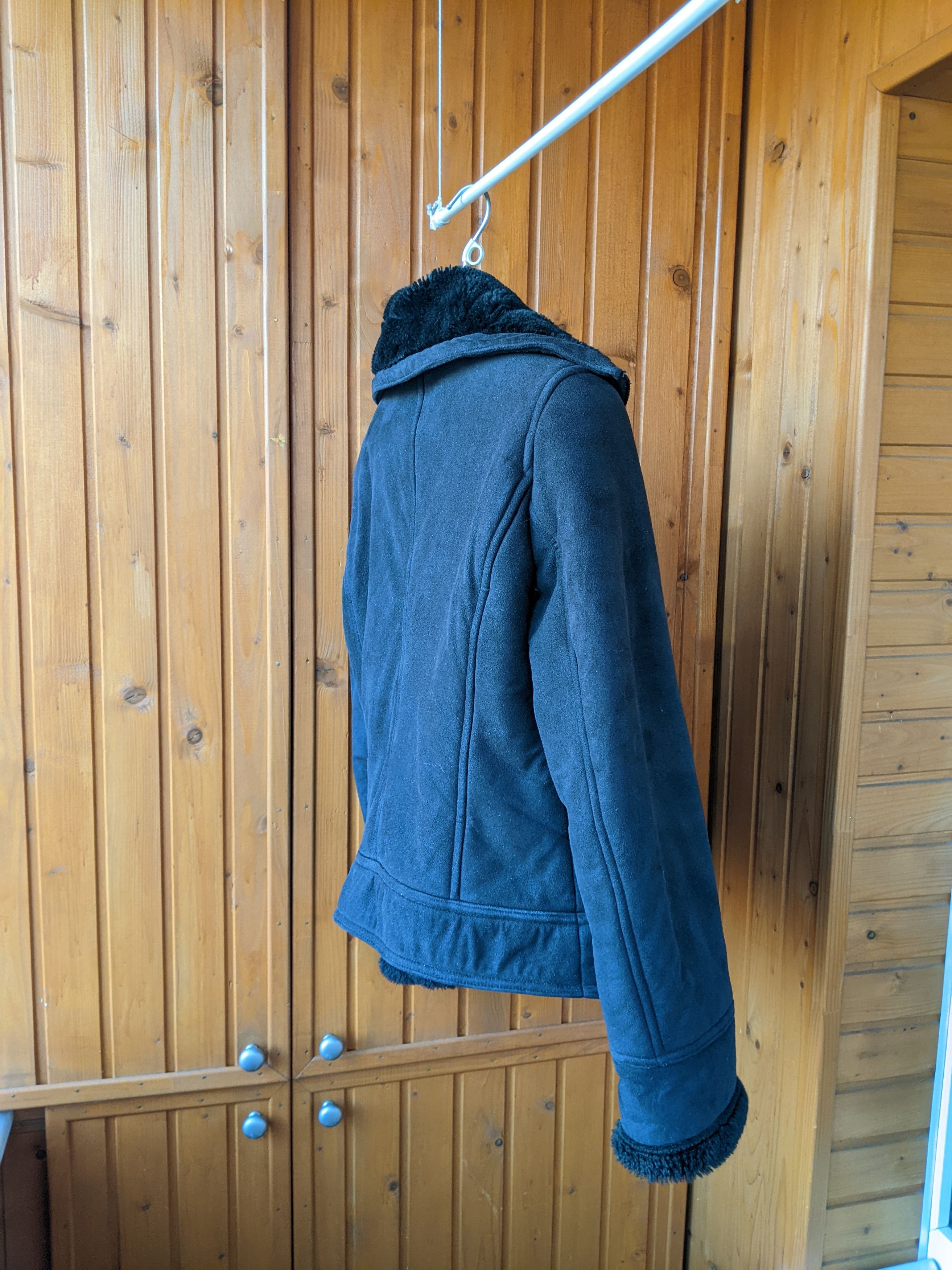 Sisley Sisley Sherpa Faux Fur Chinchilla Jacket Vintage Prada Guess Size M / US 6-8 / IT 42-44 - 6 Thumbnail