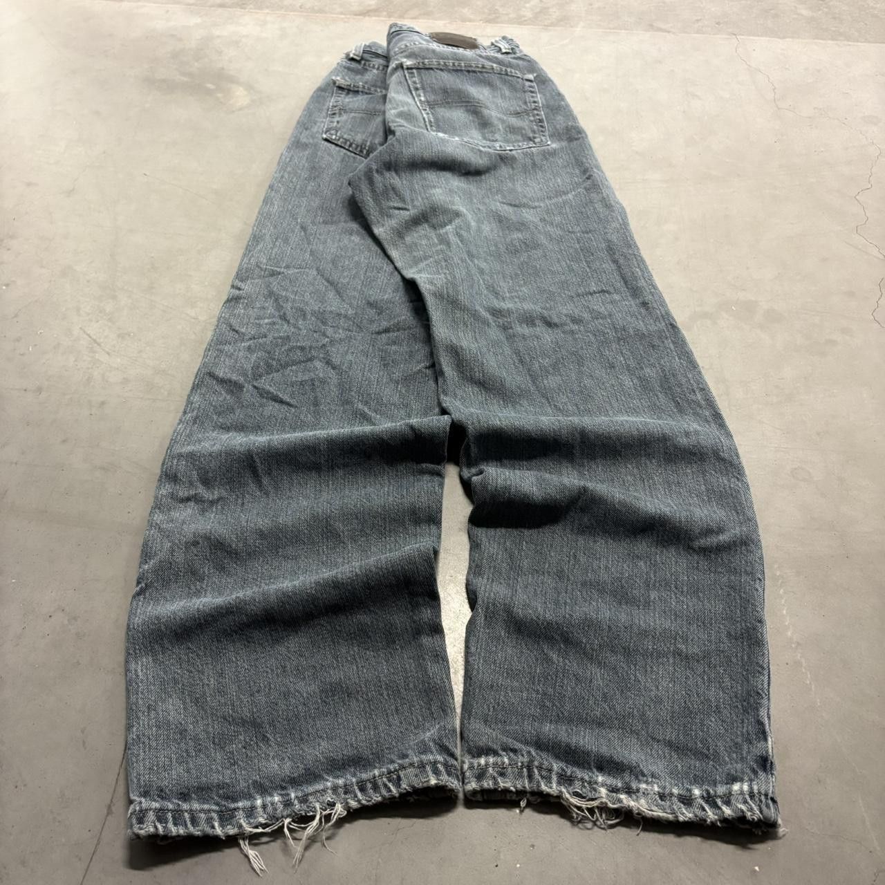 Vintage Crazy Vintage Y2K/2000s Baggy Relaxed Dark Wash Denim Jeans! Size US 32 / EU 48 - 5 Thumbnail