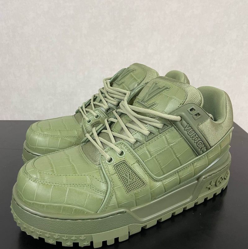 Louis Vuitton Louis Vuitton Trainer Maxi Low-Top Sneakers 0079 Size US 8.5 / EU 41-42 - 1 Thumbnail