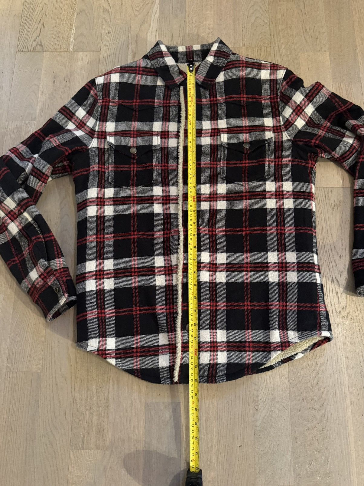Saint Laurent Paris Saint Laurent Sherling Shirt sizes in photos by tape measure Size US S / EU 44-46 / 1 - 8 Thumbnail