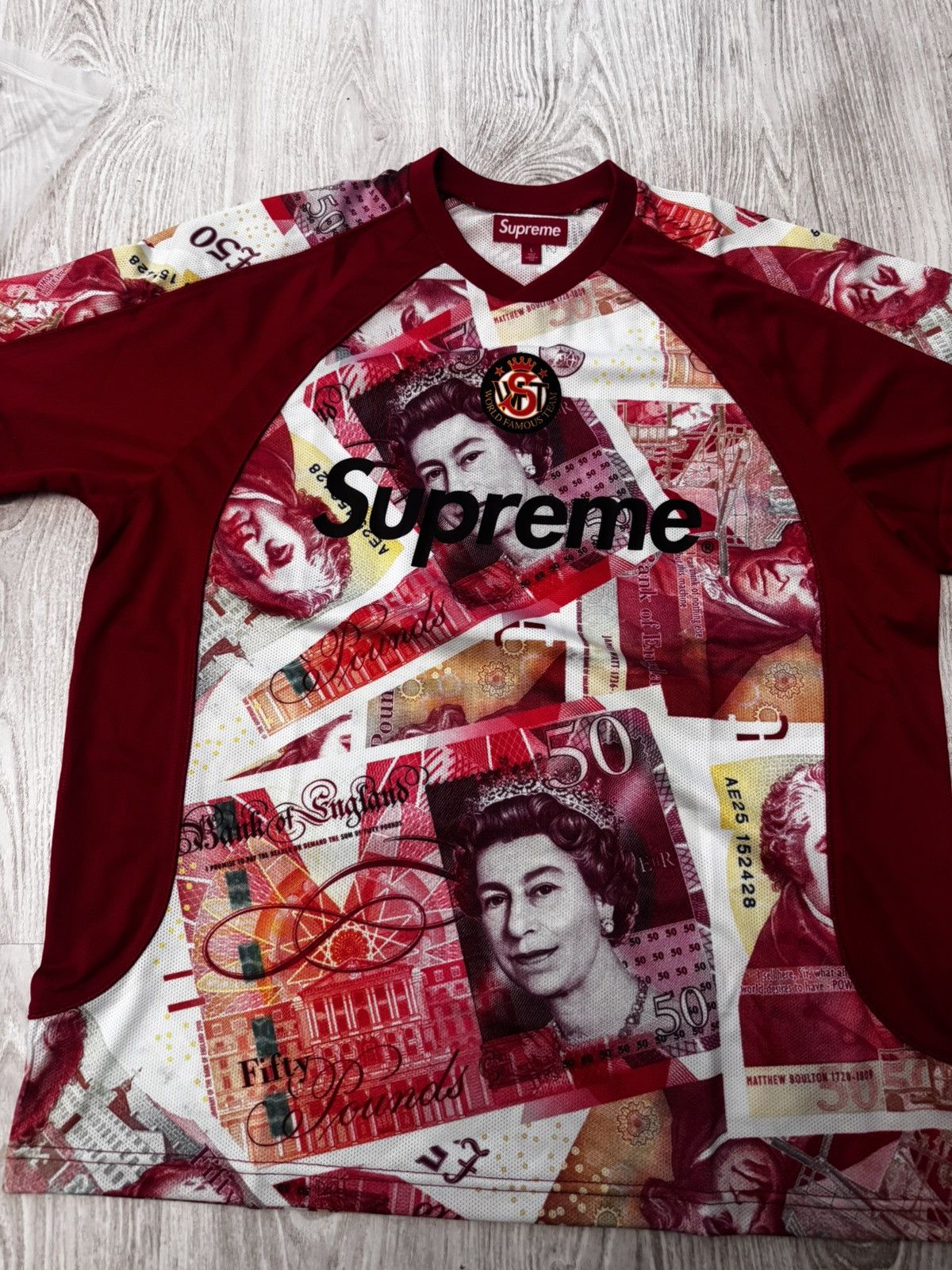 Supreme supreme pounds jersey Size US L / EU 52-54 / 3 - 2 Thumbnail