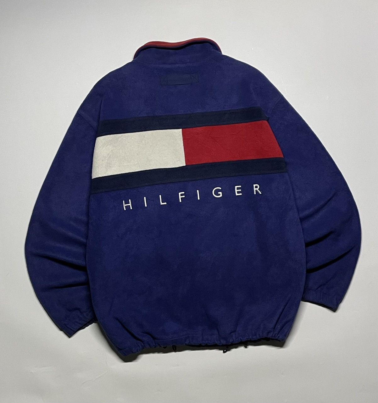 Tommy Hilfiger × Vintage Tommy hilfiger big flag Warm Vintage jacket Size US L / EU 52-54 / 3 - 12 Thumbnail