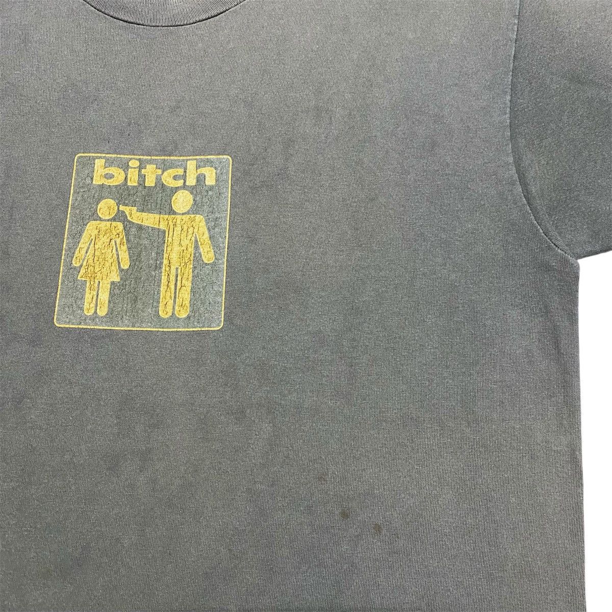 Santa Cruz Skateboards Rare‼️🔥Vintage 90s Bitch Skateboarding T-Shirt Size US S / EU 44-46 / 1 - 7 Thumbnail