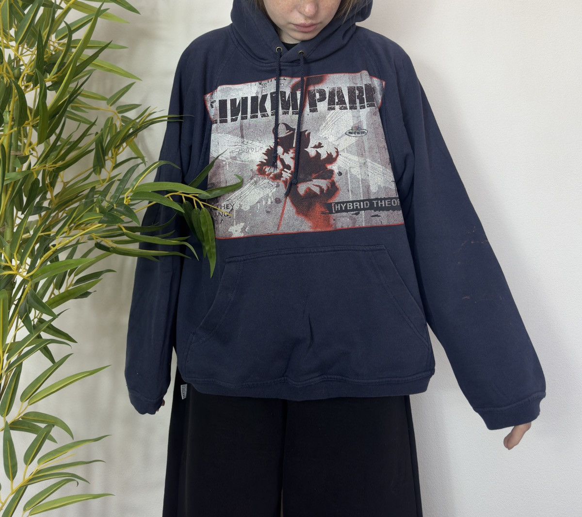 Band Tees VINTAGE LINKING PANK 2000s BOXY FIT HOODIE Size US XL / EU 56 / 4 - 11 Thumbnail