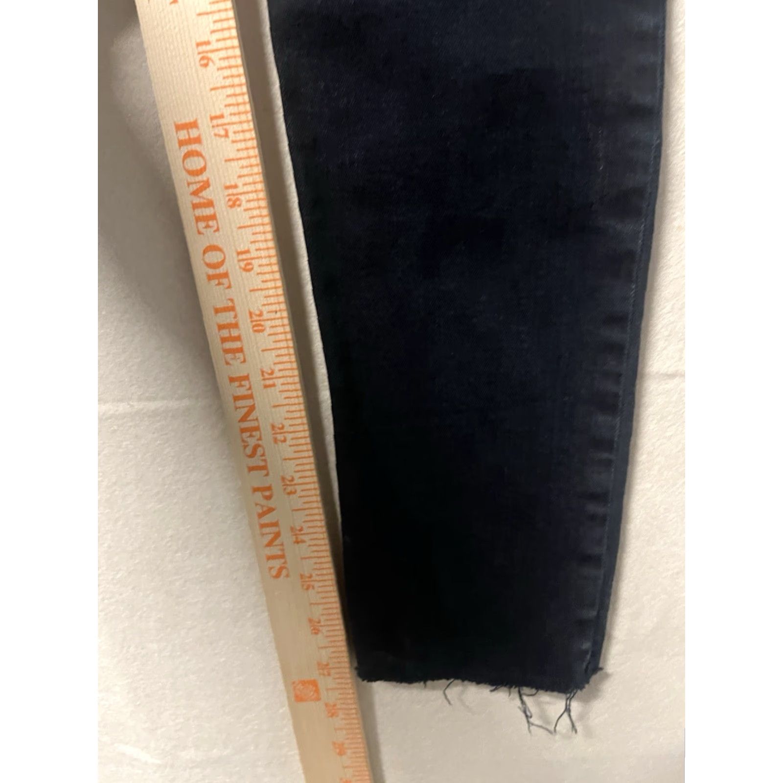 Vintage Adriano Goldschmied The Farrah Skinny Ankle High Rise Size 26 Black Women Jeans 26 Skinny Black AG Farrah Womens Size ONE SIZE - 5 Thumbnail
