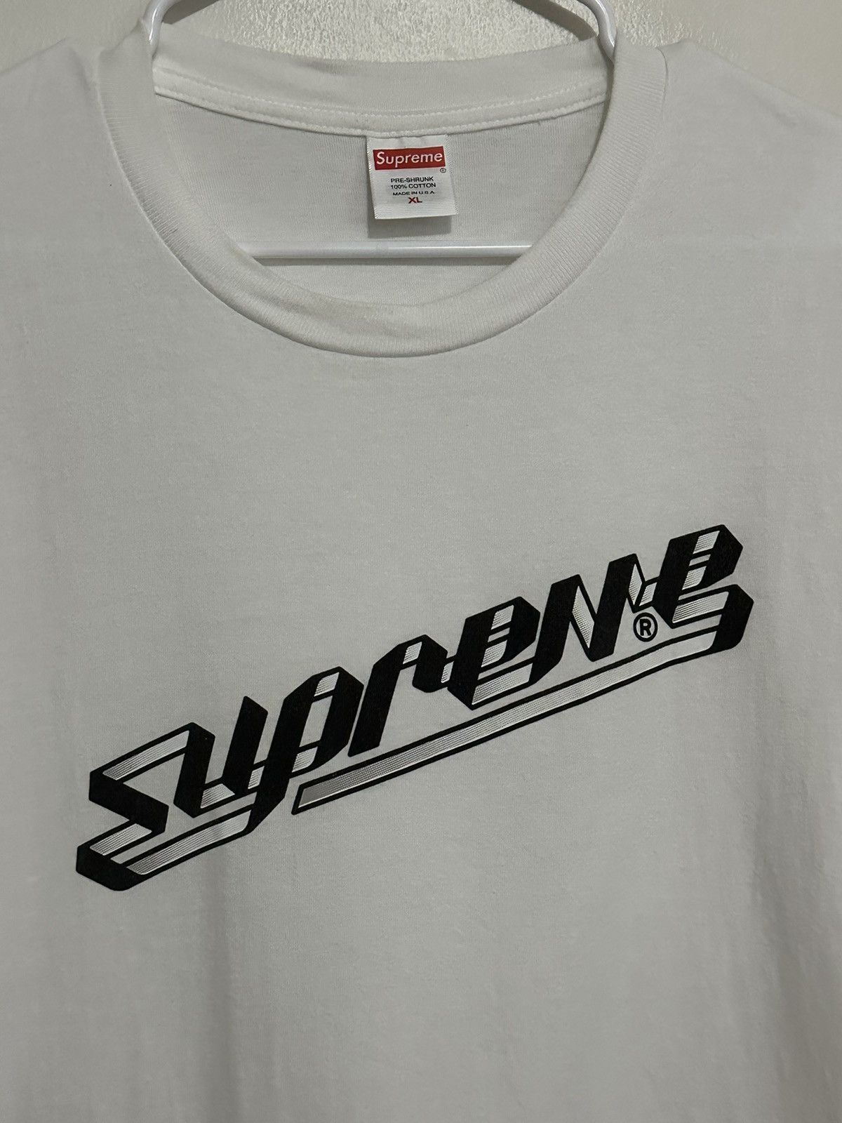 Supreme Supreme Banner Tee Size US XL / EU 56 / 4 - 2 Thumbnail