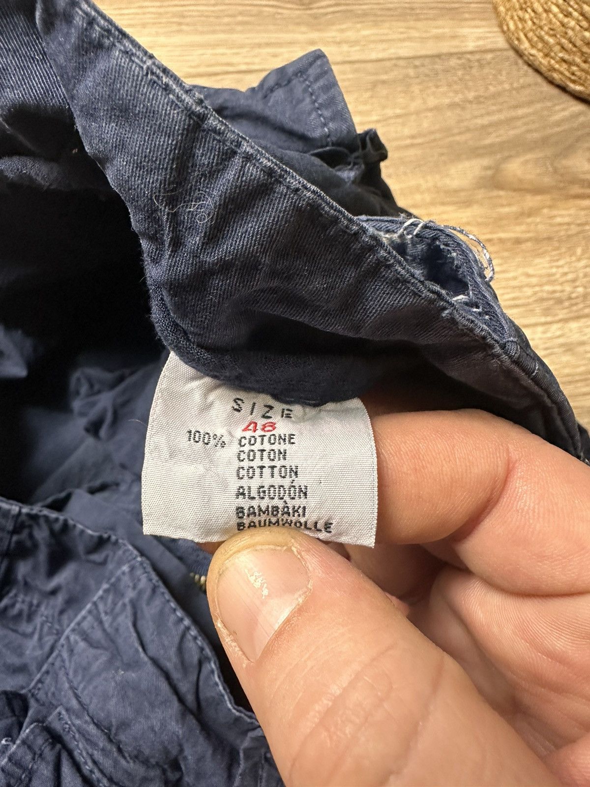 Japanese Brand Navy Punk Cargo Pants Multi Pocket Bondage Pants Size US 32 / EU 48 - 8 Thumbnail