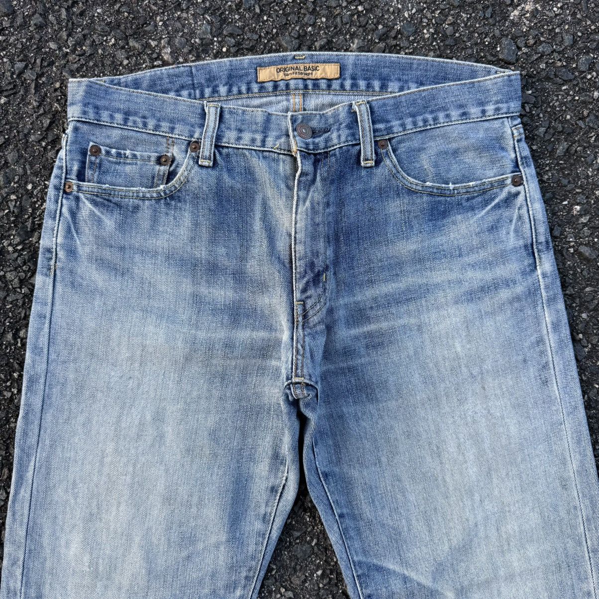 Japanese Brand VINTAGE JAPANESE S-001 STRAIGHT FADED JEAN DENIM PANTS Size US 34 / EU 50 - 3 Thumbnail