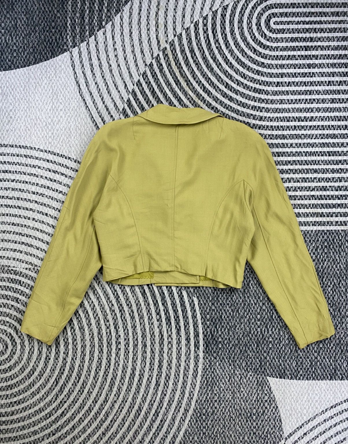 Katharine Hamnett London Vintage Katherine Hamnett Double Collar Cropped Blazer Size S / US 4 / IT 40 - 2 Thumbnail