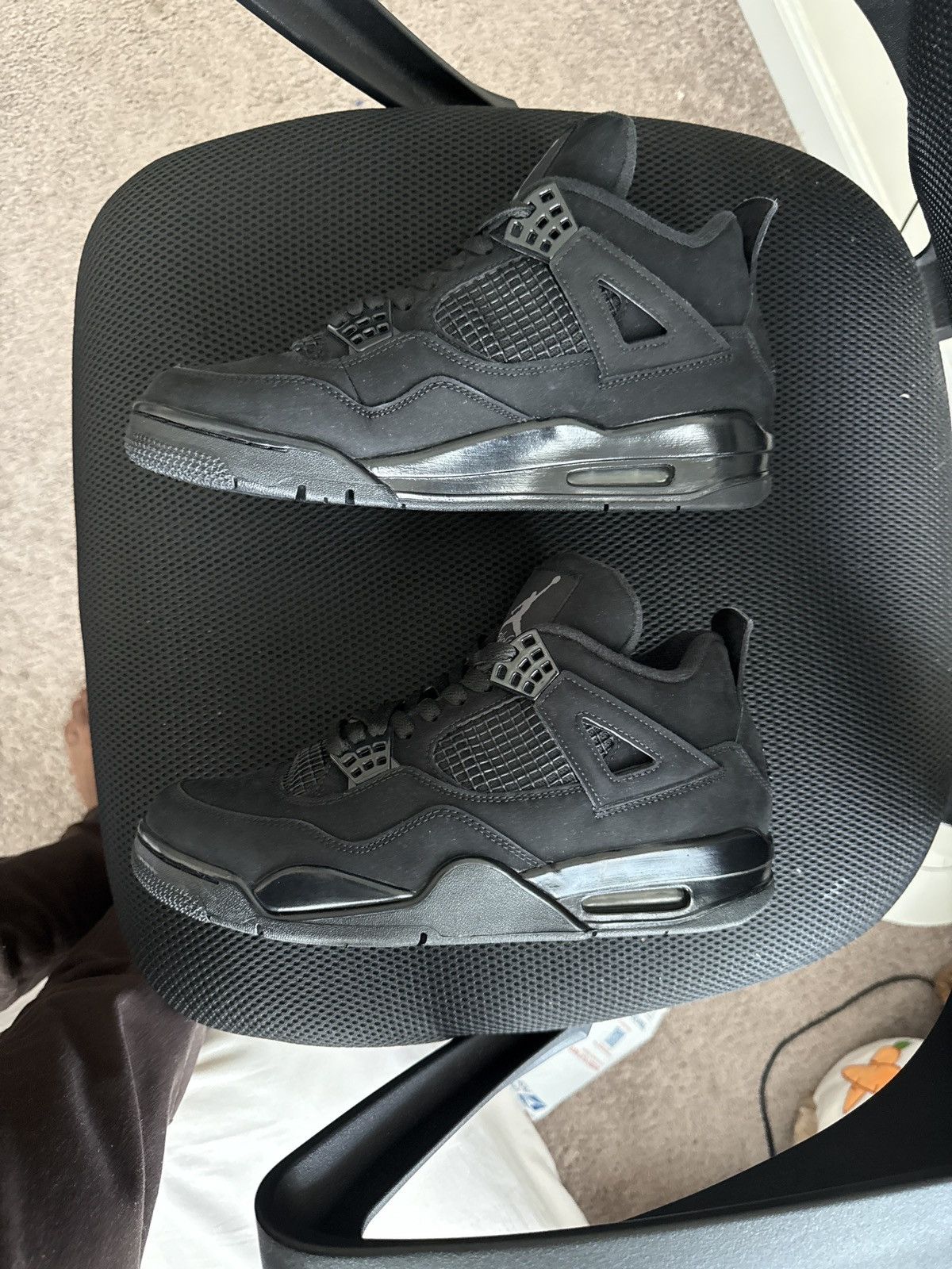 Nike Black cat Air jordan 4 Size US 8.5 / EU 41-42 - 2 Thumbnail
