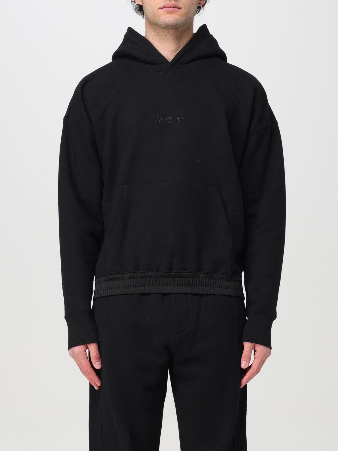 image of Saint Laurent Paris Saint Laurent Sweatshirt Men Black (Size XL)