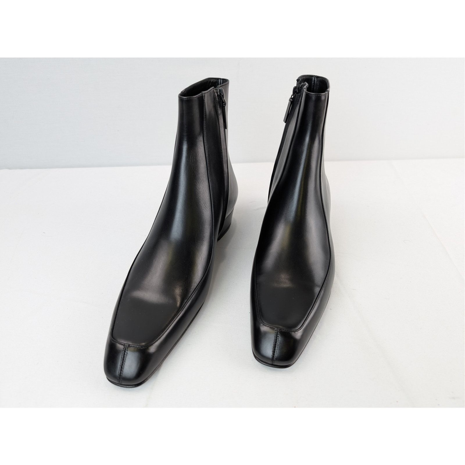 Saint Laurent Paris o1rshd1 Giza Calf Augustin 30 Booties Boots in Nero Size US 10.5 / EU 43-44 - 8 Thumbnail