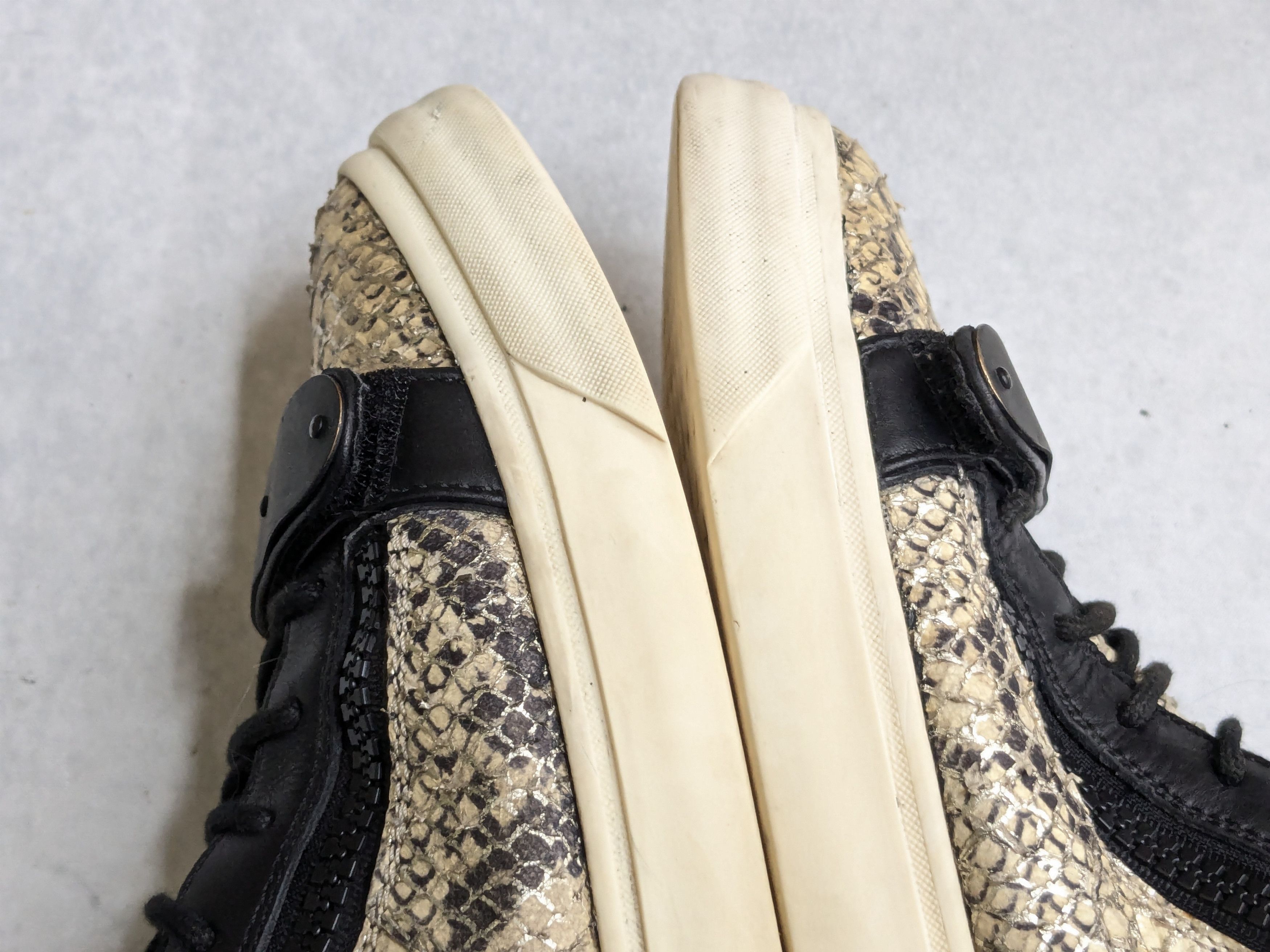 Giuseppe Zanotti Giuseppe Zanotti Sneakers Snakeskin Black 12 45 Size US 12 / EU 45 - 6 Thumbnail