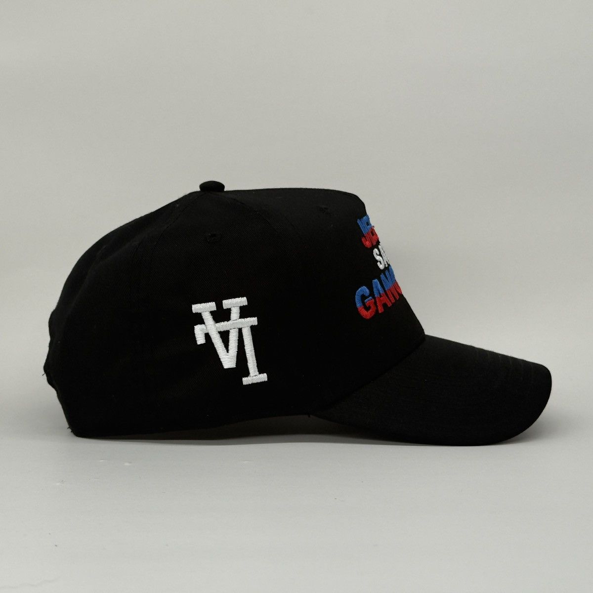 Other LA “Jesus Saves Gangsters Too!” Embroidered Black Snapback Size ONE SIZE - 2 Thumbnail