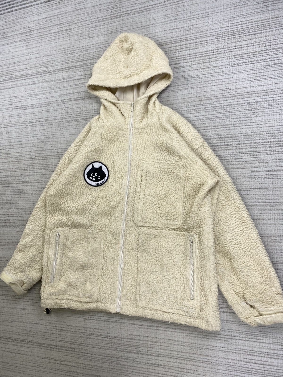 Ne-Net 🔥Ne-Net By Issey Miyake Sherpa Hoodie Jacket Size US M / EU 48-50 / 2 - 4 Thumbnail