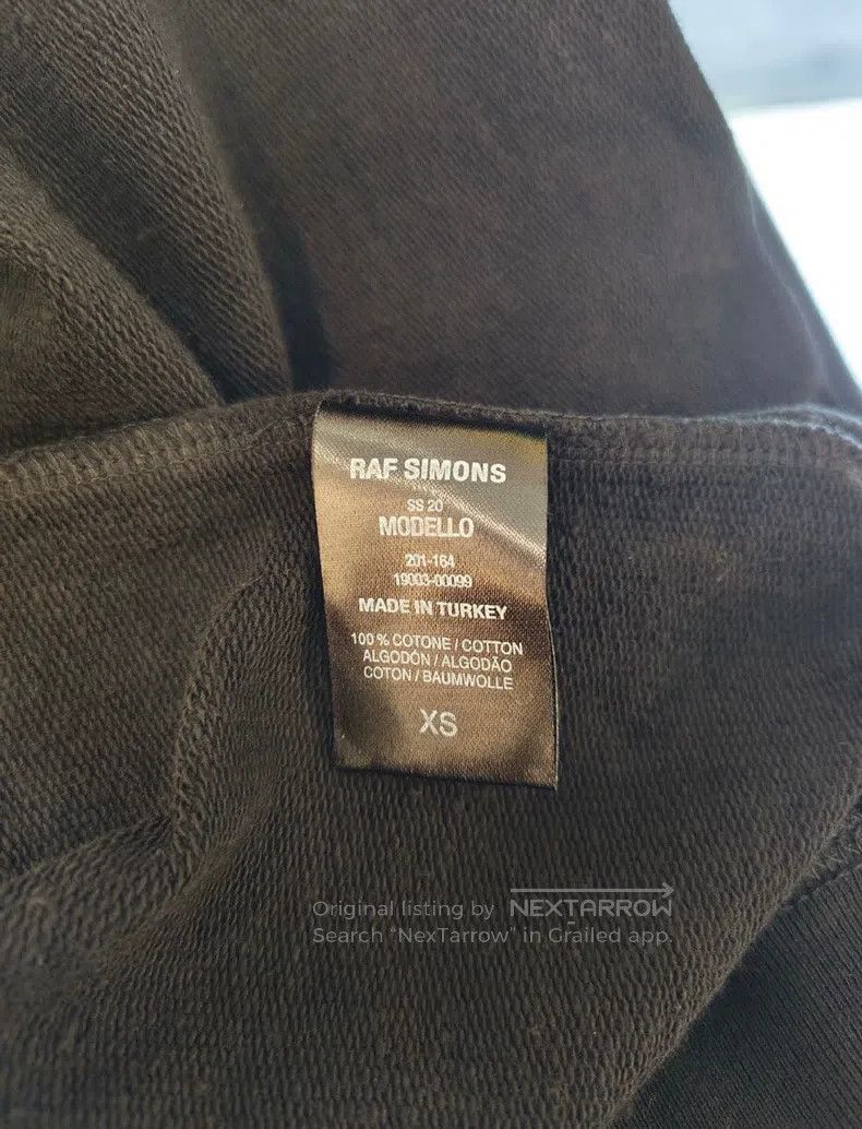 Raf Simons Raf Simons Clothed sweatshirt Size US XS / EU 42 / 0 - 7 Thumbnail