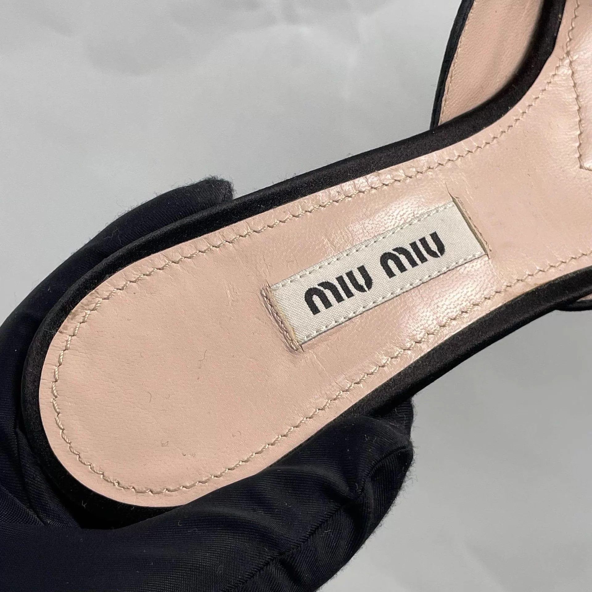 Miu Miu Miu Miu 95 New Women's Heels Size US 5.5 / IT 35.5 - 4 Thumbnail