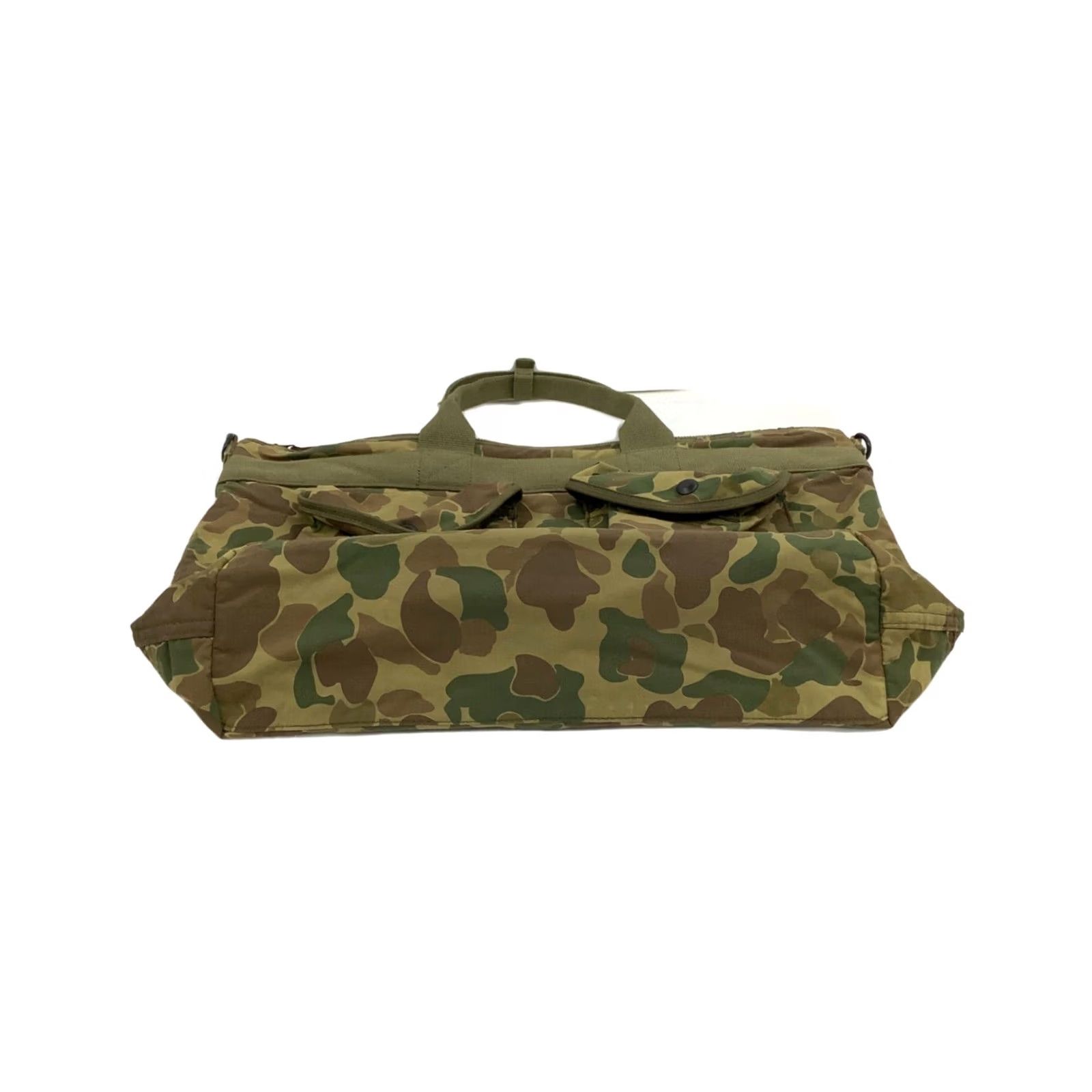 Ralph Lauren RRL Ralph Lauren Camouflage Tote Bag Green Unisex good condition Size ONE SIZE - 5 Thumbnail