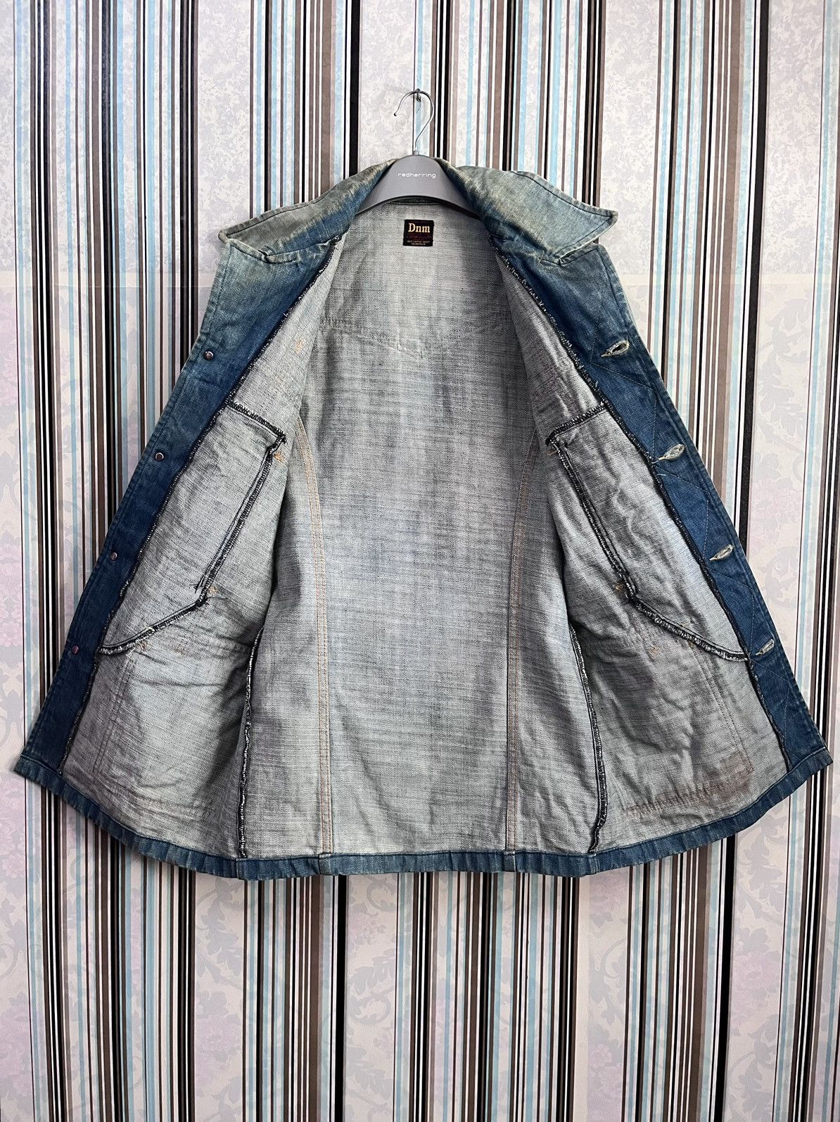 Denime DNM-J union made sanforized distress #A2 Size US M / EU 48-50 / 2 - 3 Thumbnail