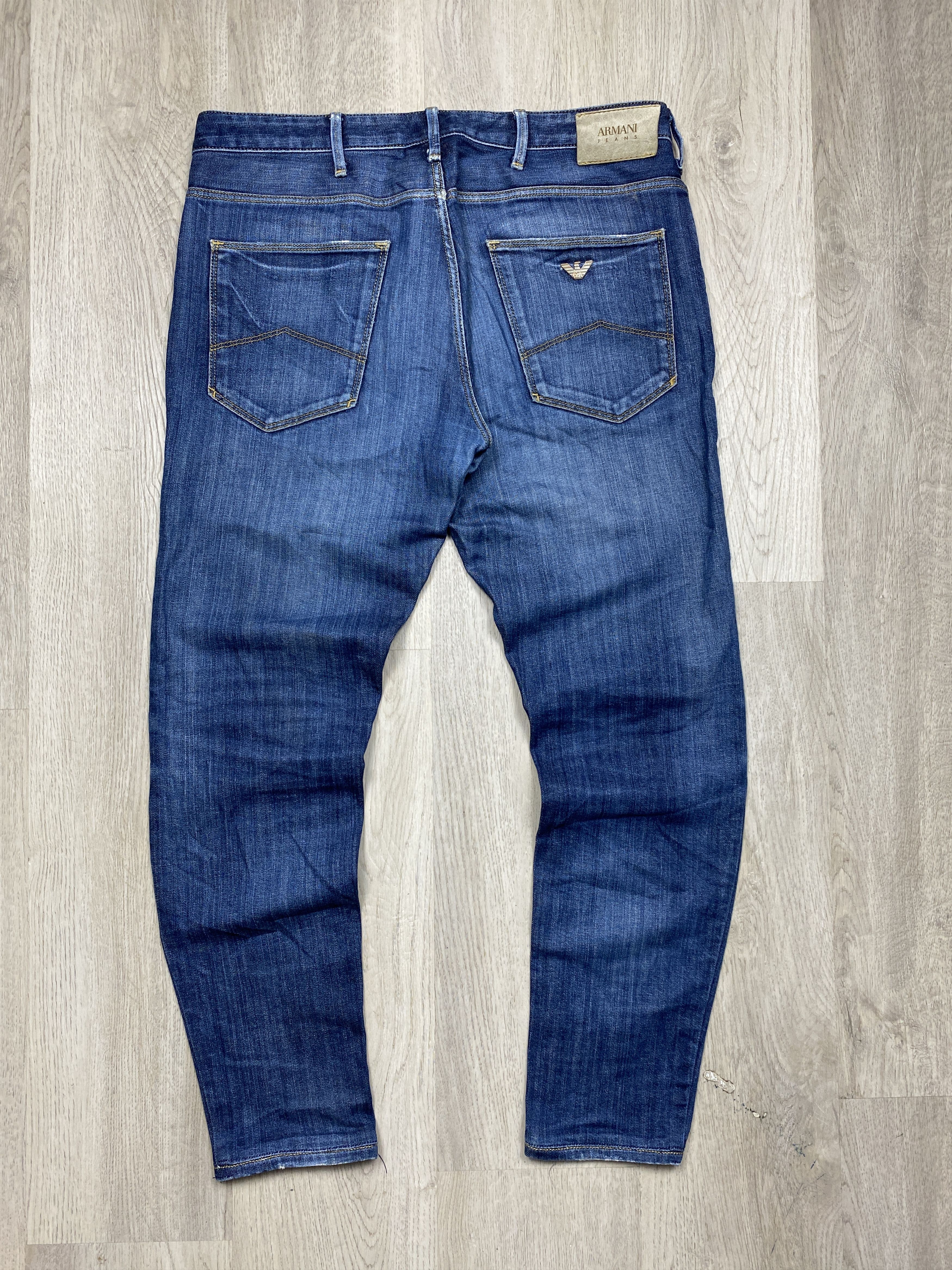 Armani Armani Jeans Vintage Mens Denim Pants Jeans Size US 31 - 1 Thumbnail