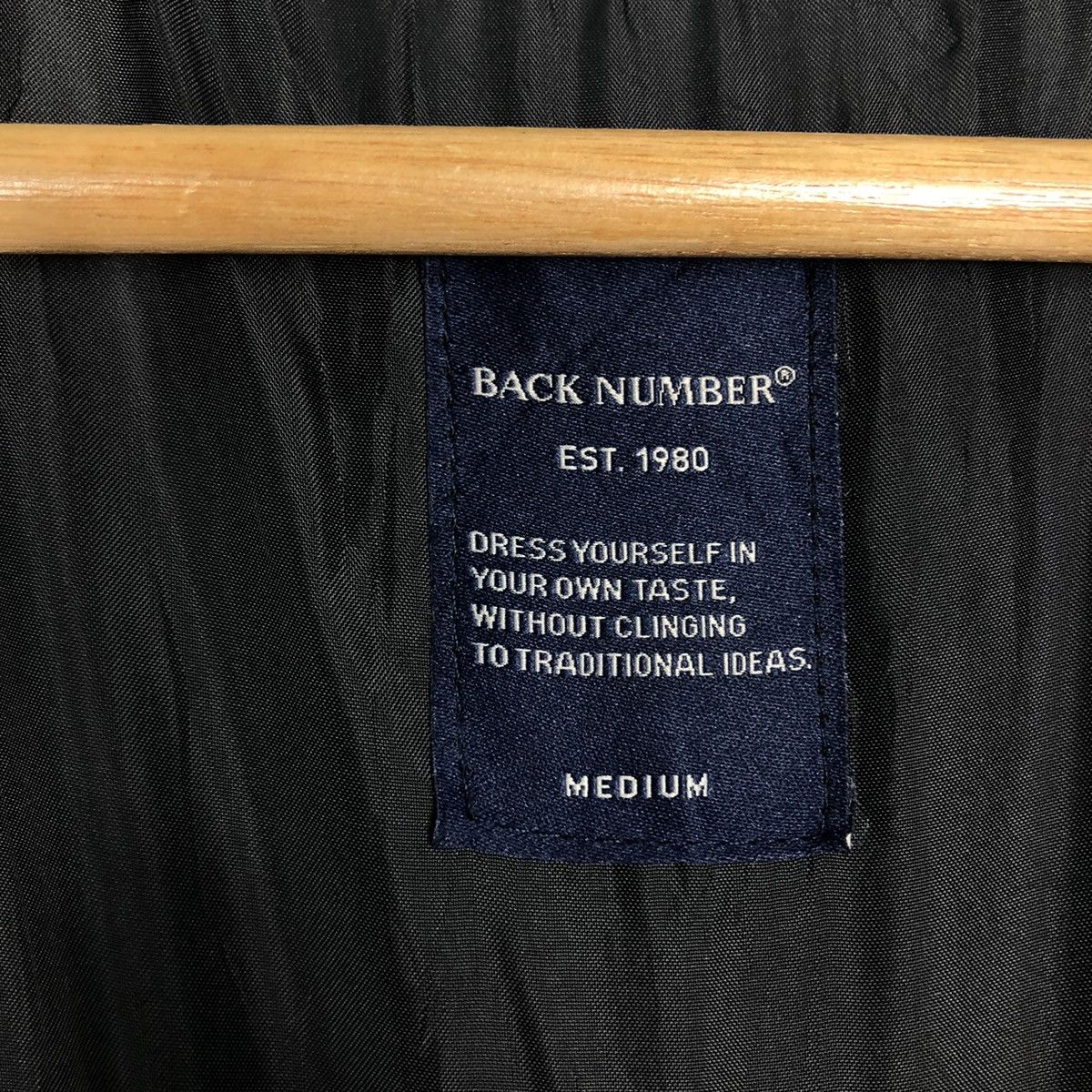 Japanese Brand 🔥Vtg Bomber Jacket Worker Back Number Issey Miyake Japan Size US M / EU 48-50 / 2 - 16 Thumbnail
