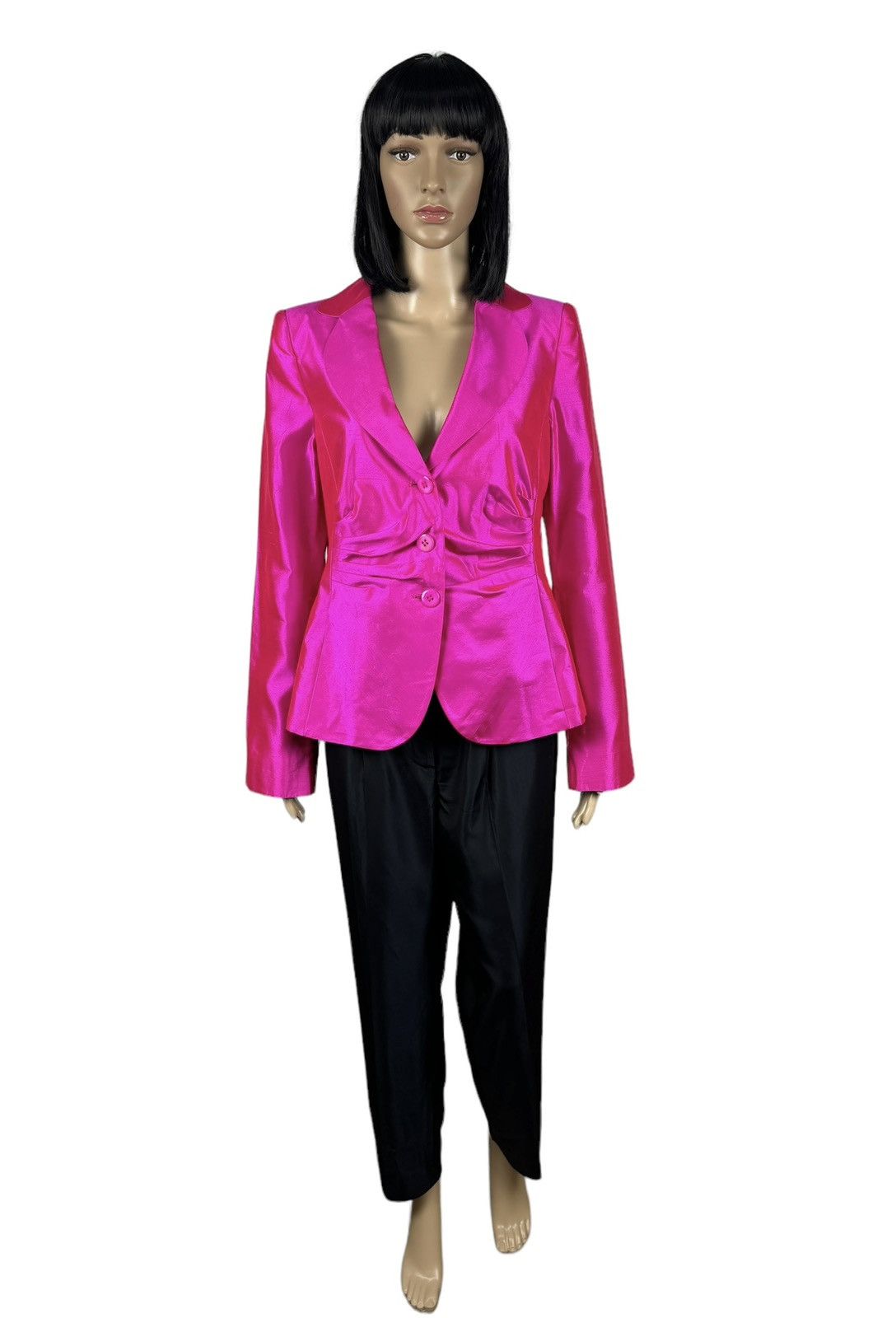 Armani Collezioni Armani Collezioni Silk Pink Blazer size IT46 Size L / US 10 / IT 46 - 2 Thumbnail