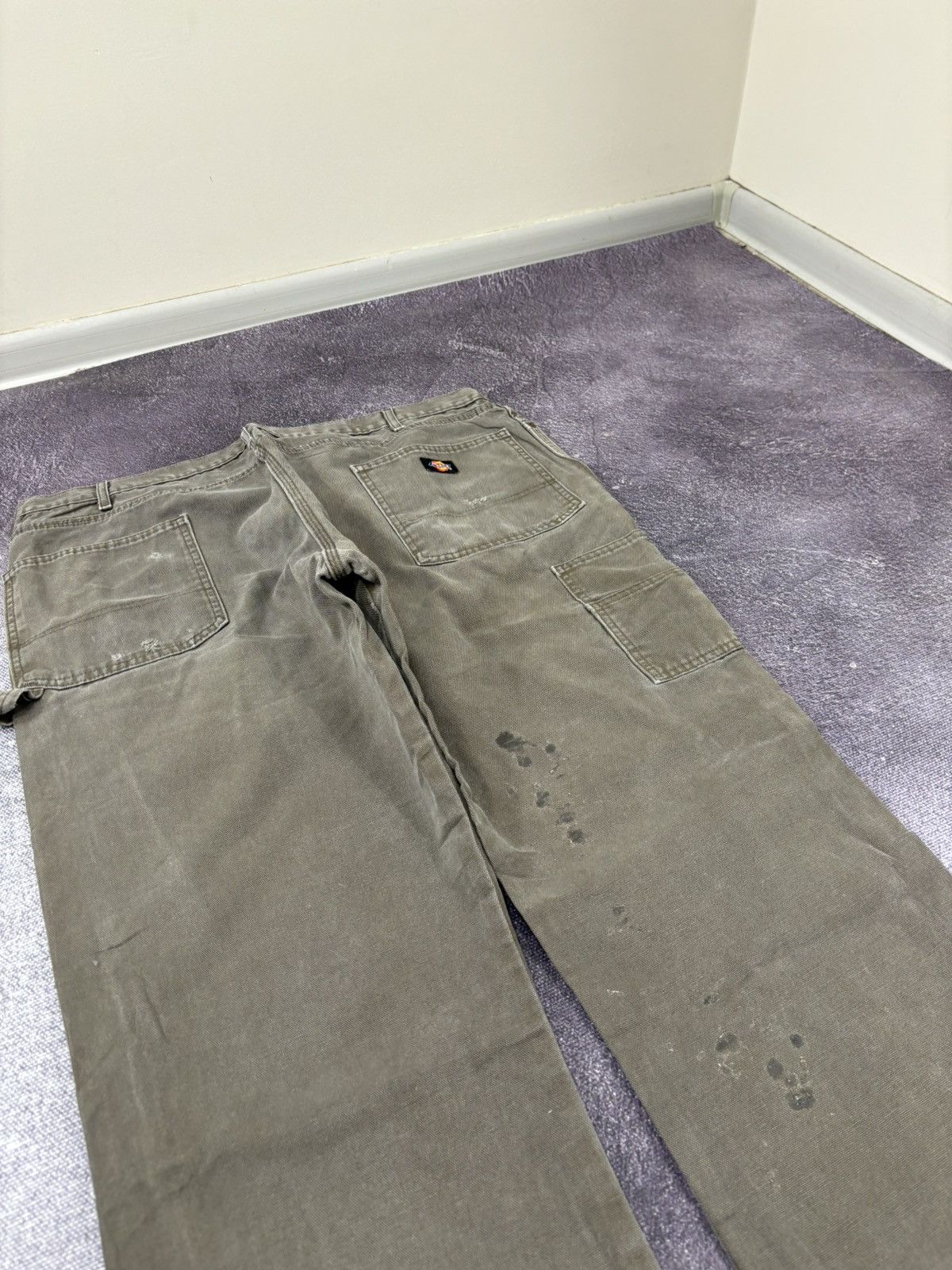 Dickies Vintage Dickies USA Olive Skate Y2K Hype Baggy Pants Jeans Size US 40 / EU 56 - 4 Thumbnail