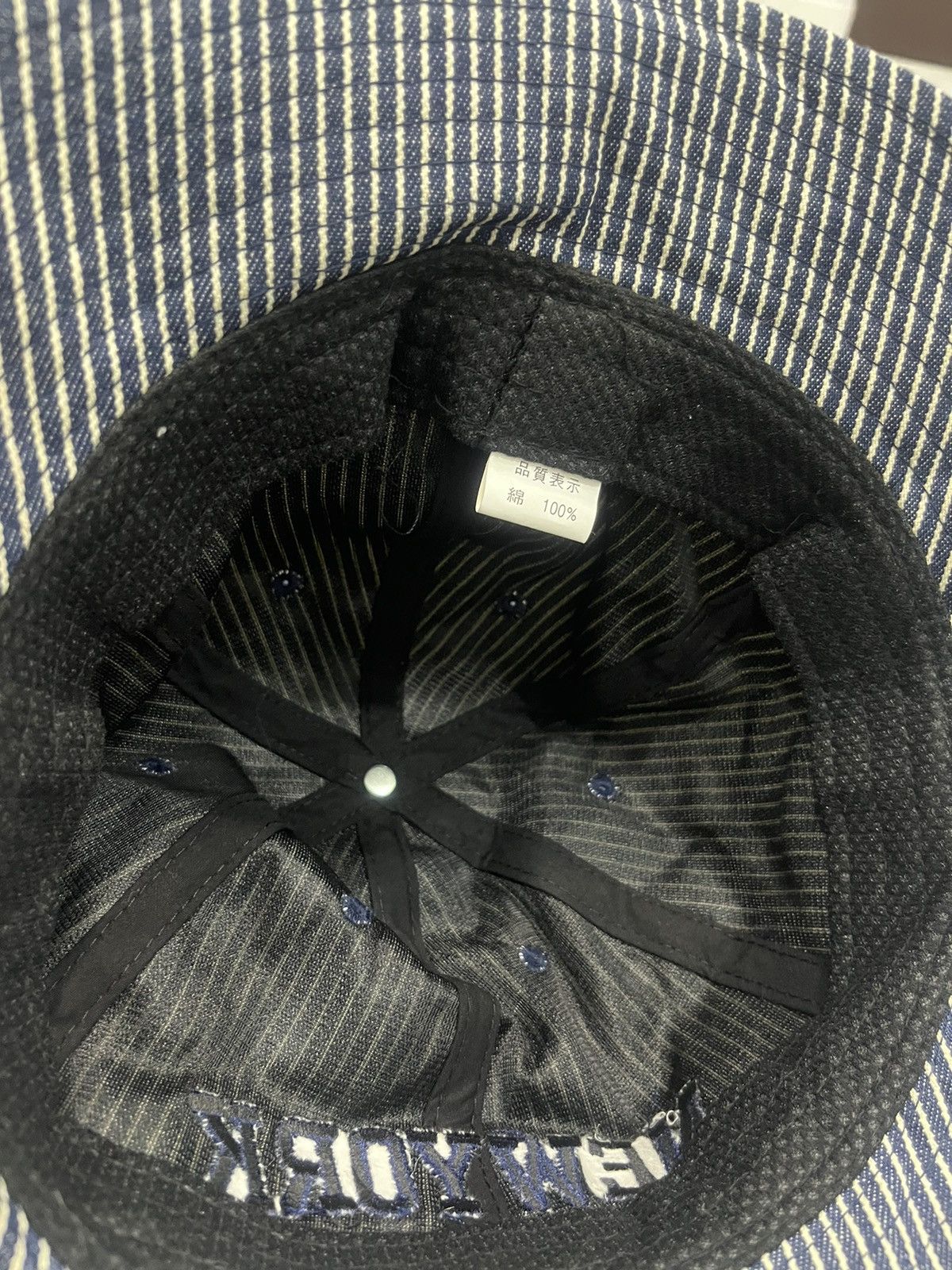 Japanese Brand × Vintage VINTAGE HICKORY BUCKET HAT Size ONE SIZE - 8 Thumbnail