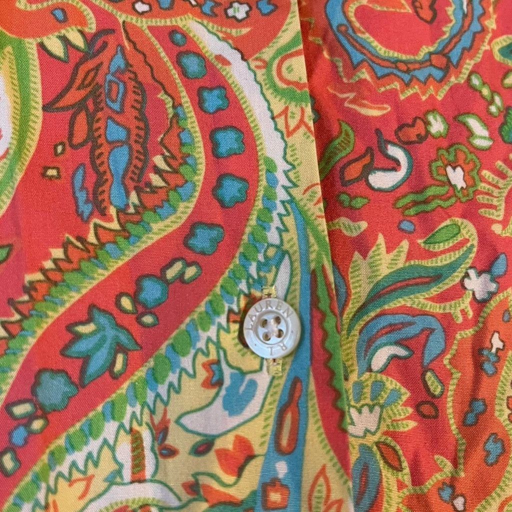 Ralph Lauren Lauren Ralph Lauren 90s womens colorful paisley size S Size 3XL / US 20-22 - 3 Thumbnail
