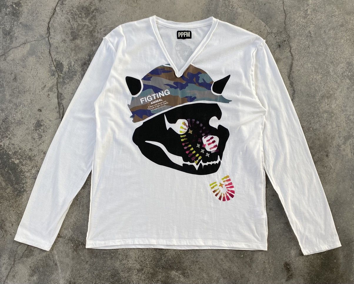 PPFM Rare OG🔥 PPFM "Animal Liberation" Longsleeve Tees Size US L / EU 52-54 / 3 - 1 Thumbnail