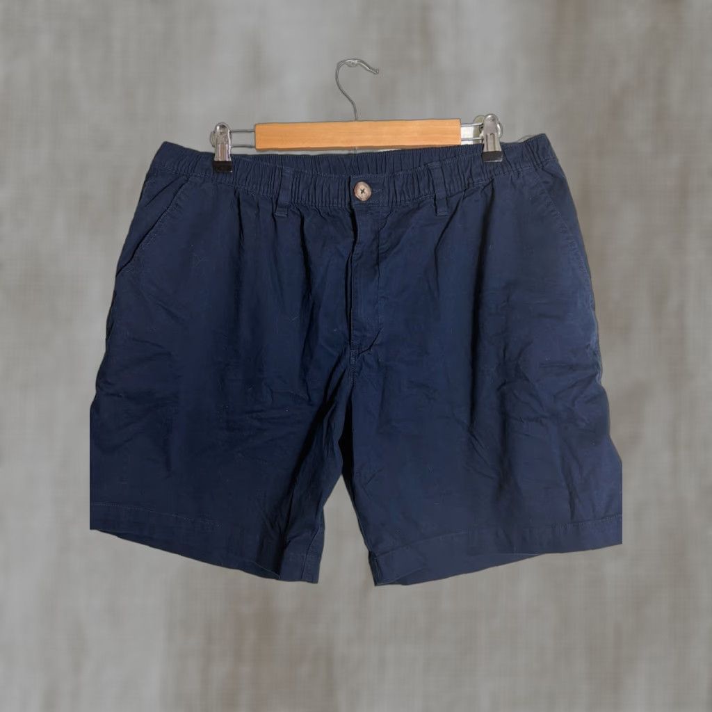 Chubbies Chubbies Chino Shorts Navy Blue Elastic Waist XXL Men Regular Size 2XL Men’s Shorts Size US 39 - 1 Thumbnail