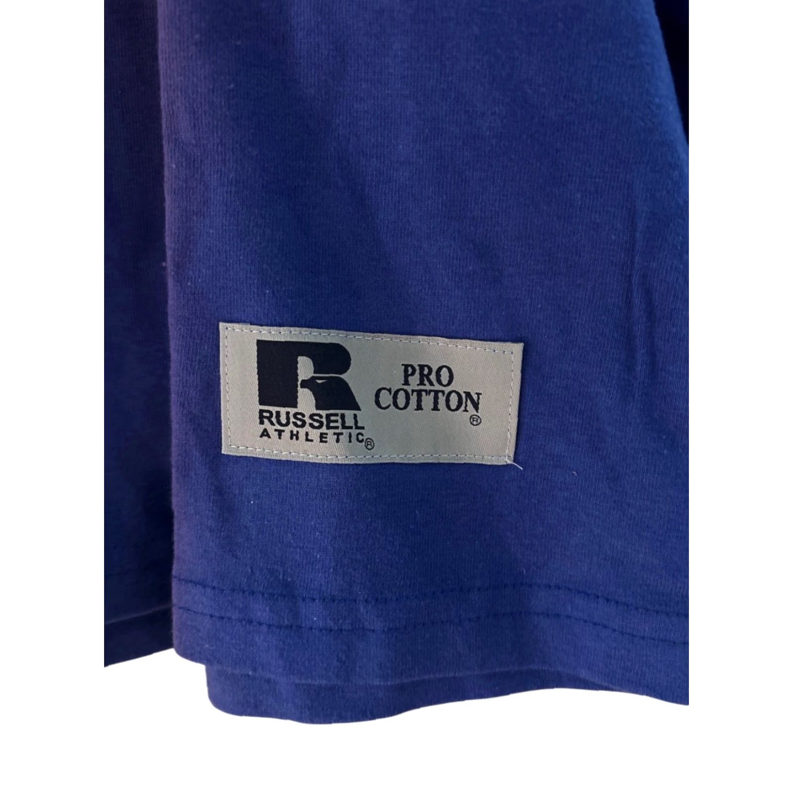 Russell Athletic VINTAGE Russell Athletic Pro Cotton Mock Neck Shirt Mens M Purple 90s NWT NOS Long Sleeve Shirts Size US M / EU 48-50 / 2 - 6 Thumbnail