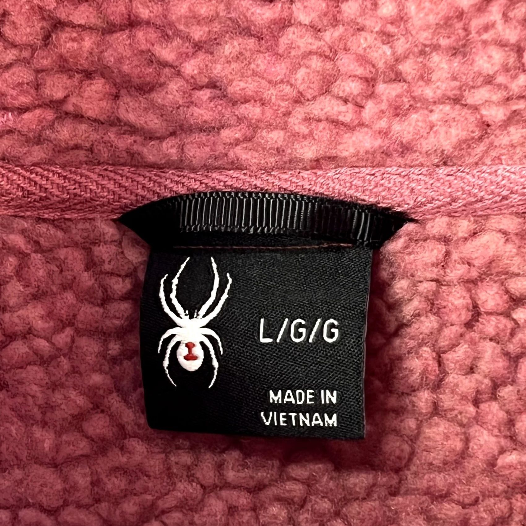 Spyder Spyder Fleece Jacket Womens Large Pink Full Zip Outdoor Size L / US 10 / IT 46 - 5 Thumbnail
