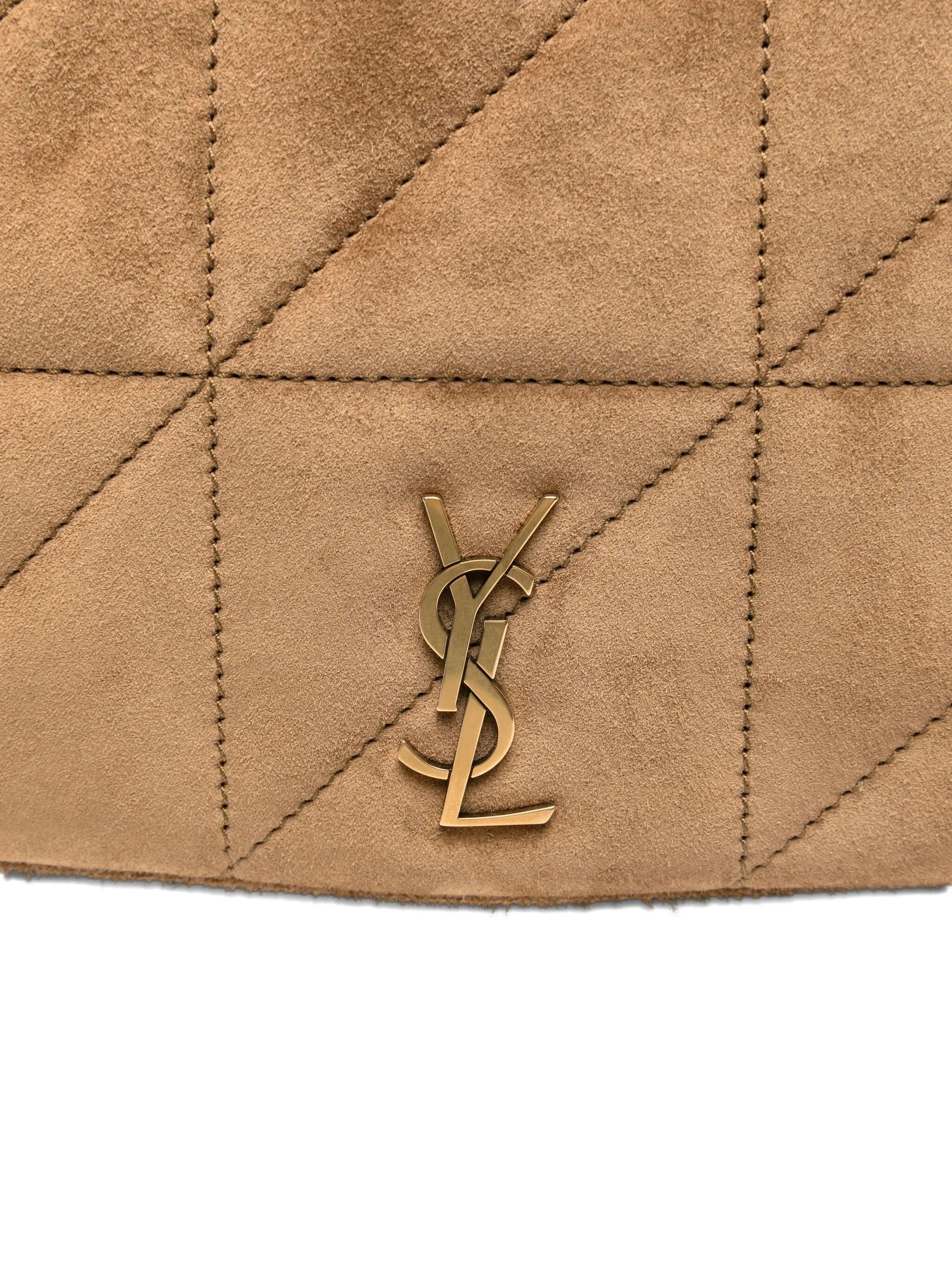 Saint Laurent Paris os11x0526 Size: OS / Jaime 4.3' Suede Quilted Shoulder Bag Size ONE SIZE - 4 Thumbnail