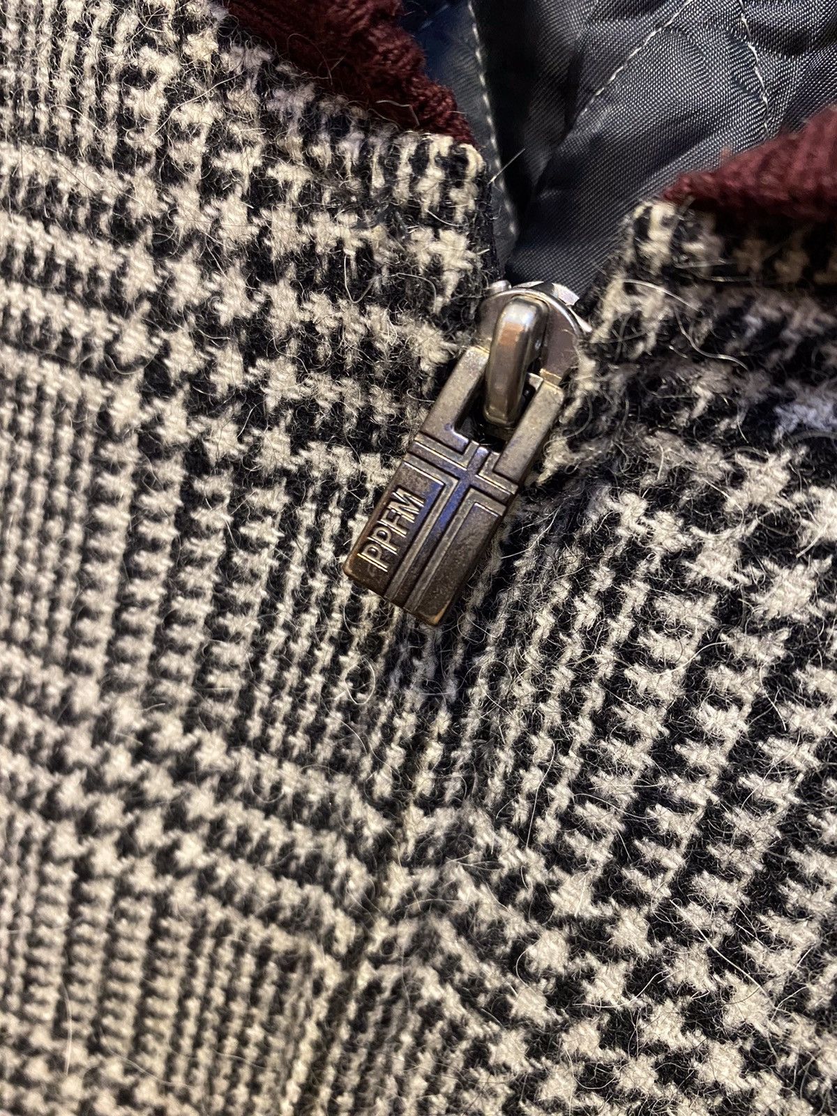 Japanese Brand × PPFM 🇯🇵PPFM WOOL PLAID JACKET Size US L / EU 52-54 / 3 - 4 Thumbnail