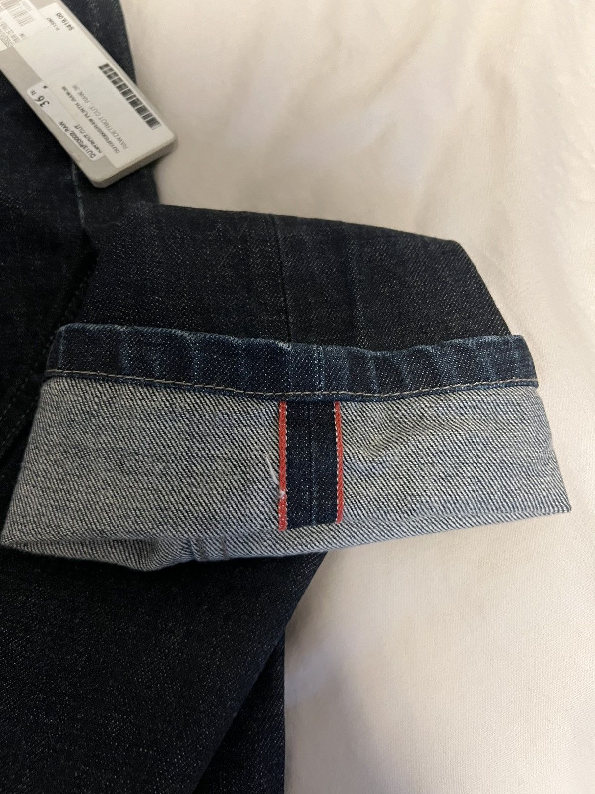 Rick Owens Drkshdw Raw Selvedge Denim Detroit Cut Jeans Size US 36 / EU 52 - 11 Thumbnail