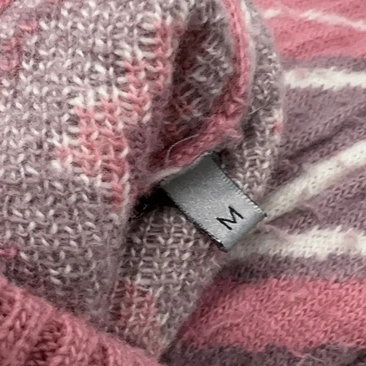 Dior Dior Dior Pink Diamond Pattern Wool Sweater 0079-2507 Size US M / EU 48-50 / 2 - 5 Thumbnail