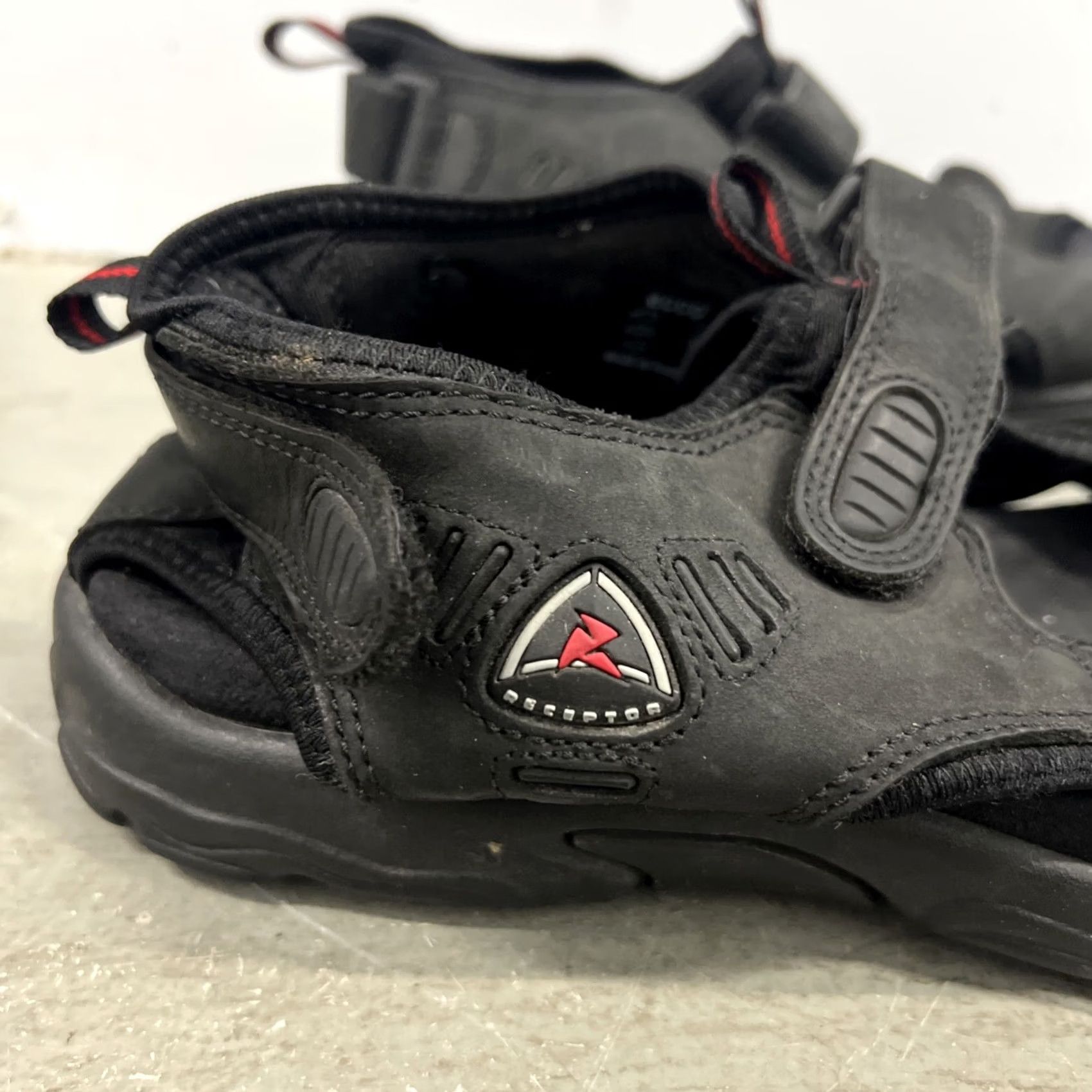 Ecco ECCO Receptor Black Leather Active Sandals Size US 13 EUR 46 Men Size ONE SIZE - 2 Thumbnail