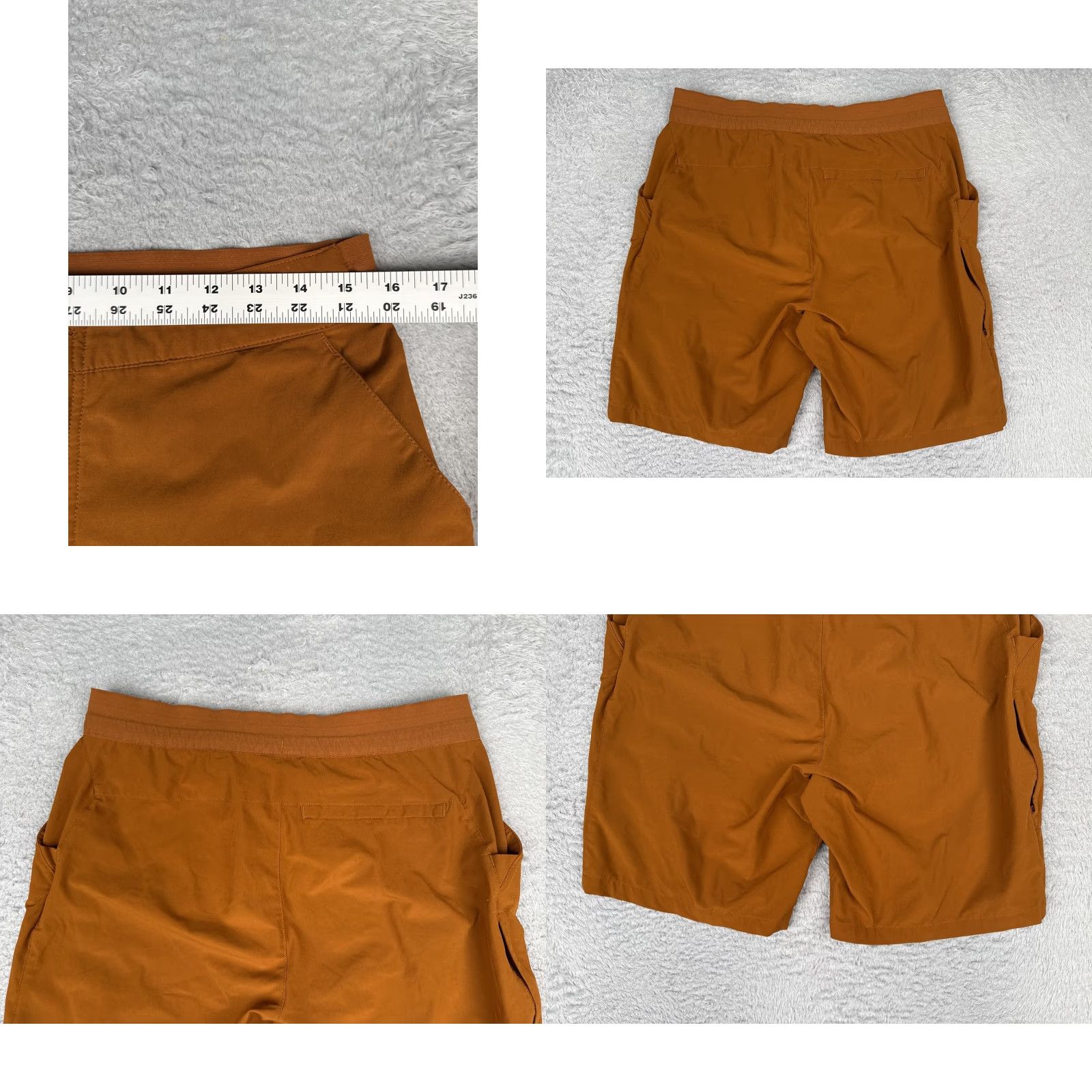 The North Face The North Face Shorts Mens 32 Orange Nylon Spandex Chino 7 Inseam Quick Dry Casual Size US 32 / EU 48 - 9 Thumbnail