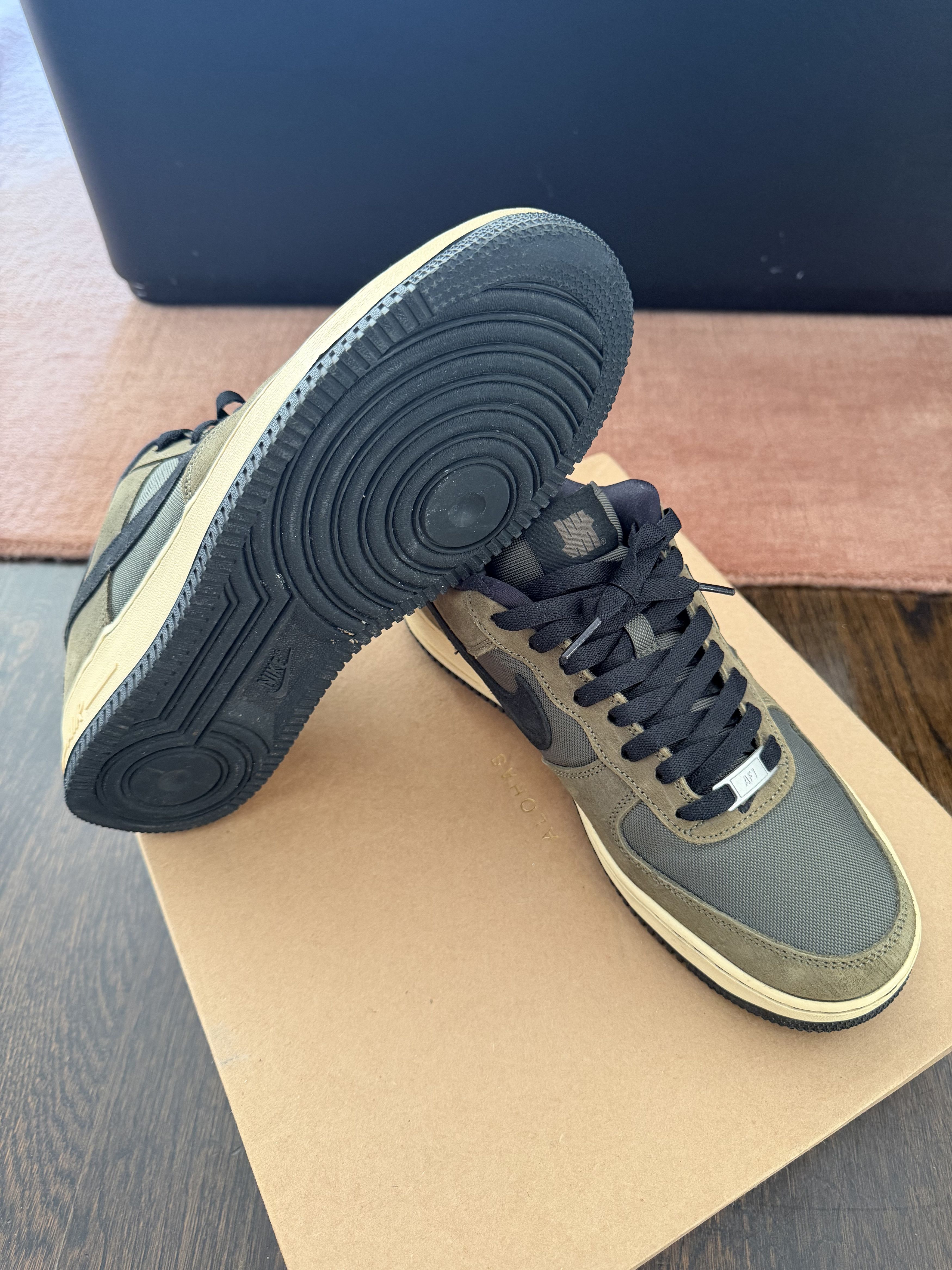 Nike × Undefeated Ballistic Air Force 1 Low Size US 10 / EU 43 - 3 Thumbnail