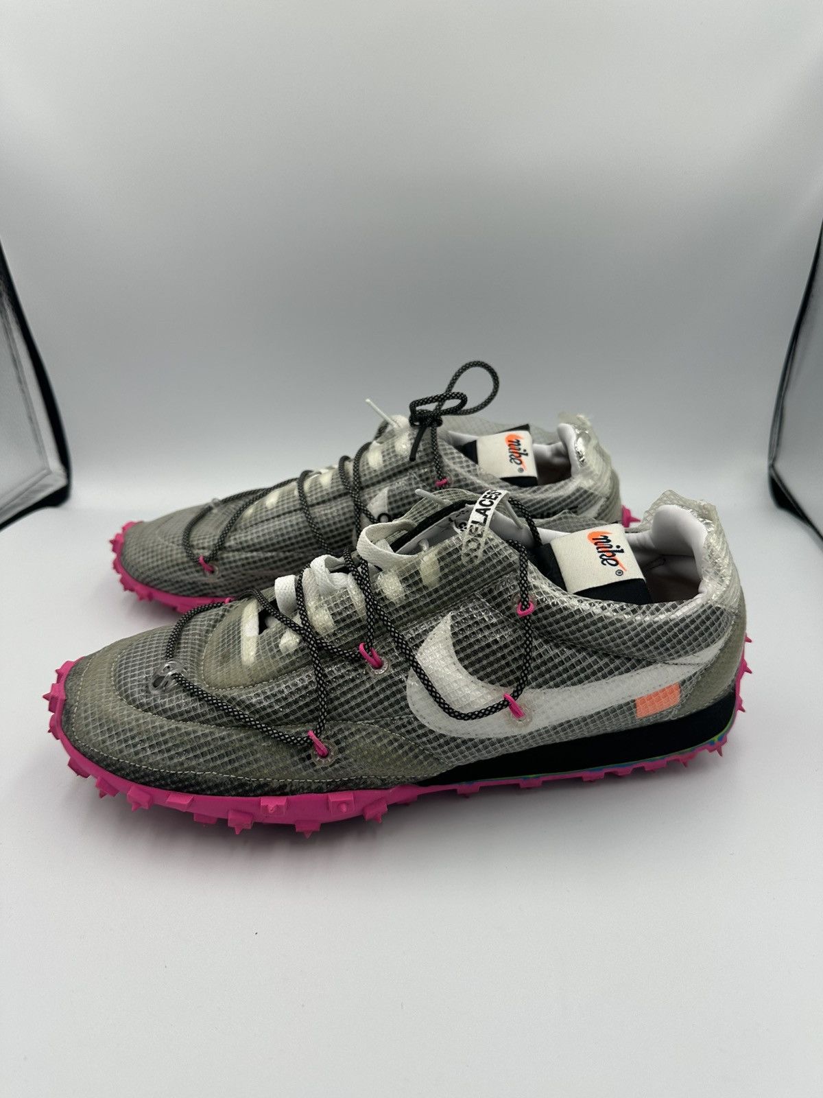Nike × Off-White Nike X OFF WHITE TRACK SNEAKERS Size US 13 / EU 46 - 2 Thumbnail