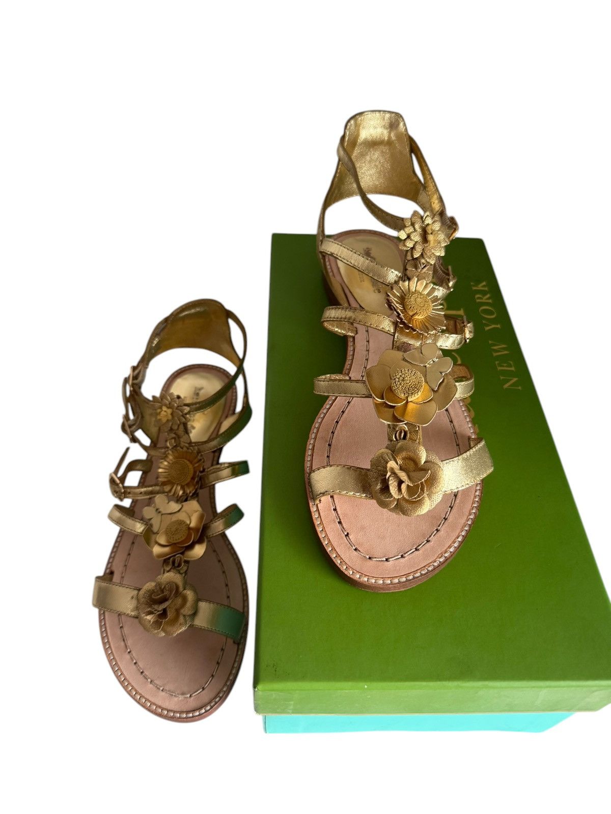 Kate Spade Sandała Karę Spade Leather New Size US 8 / IT 38 - 8 Thumbnail