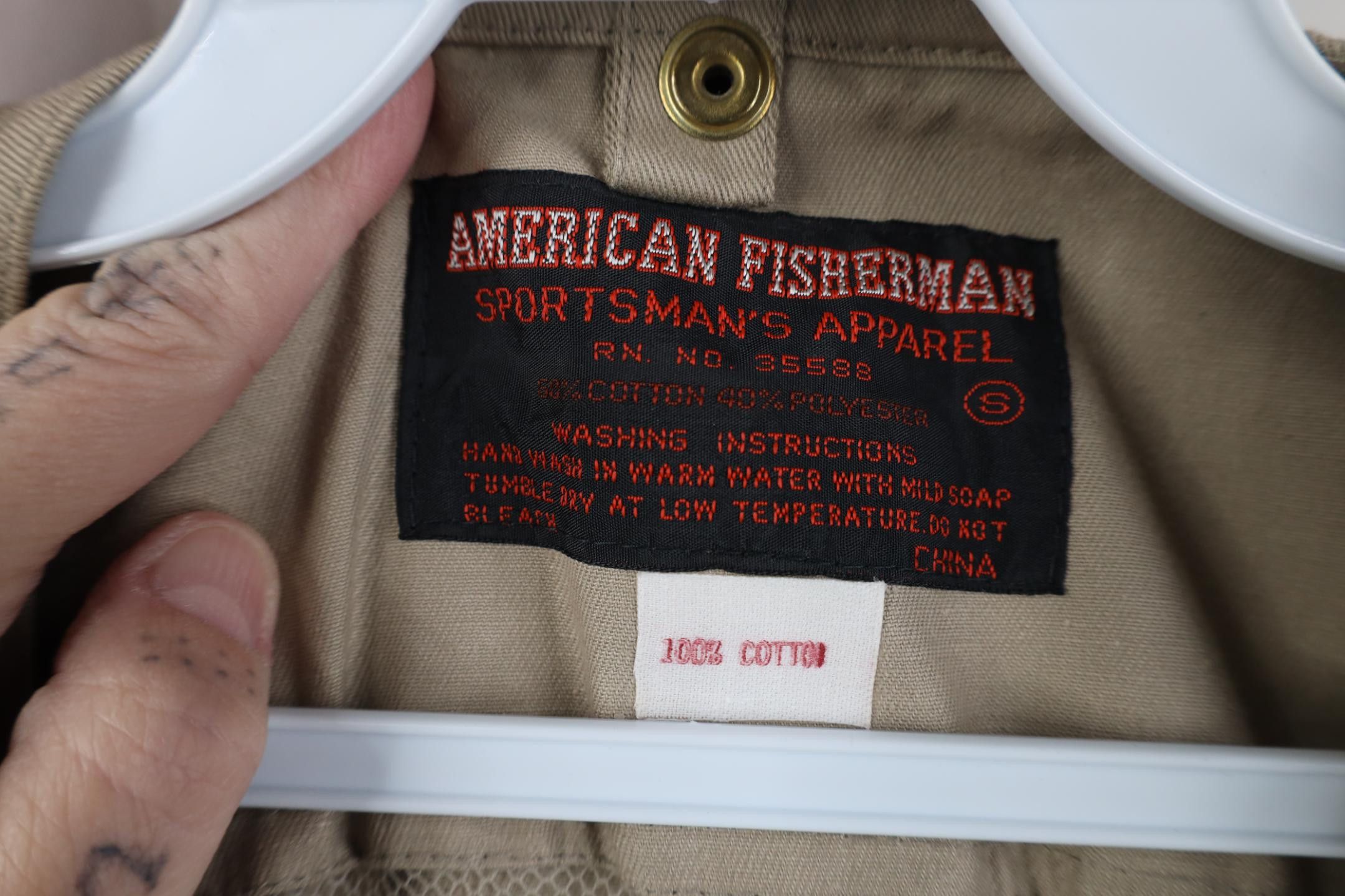 Vintage Vintage 90s Streetwear Fly Fishing Full Zip Vest Jacket Size US S / EU 44-46 / 1 - 8 Thumbnail