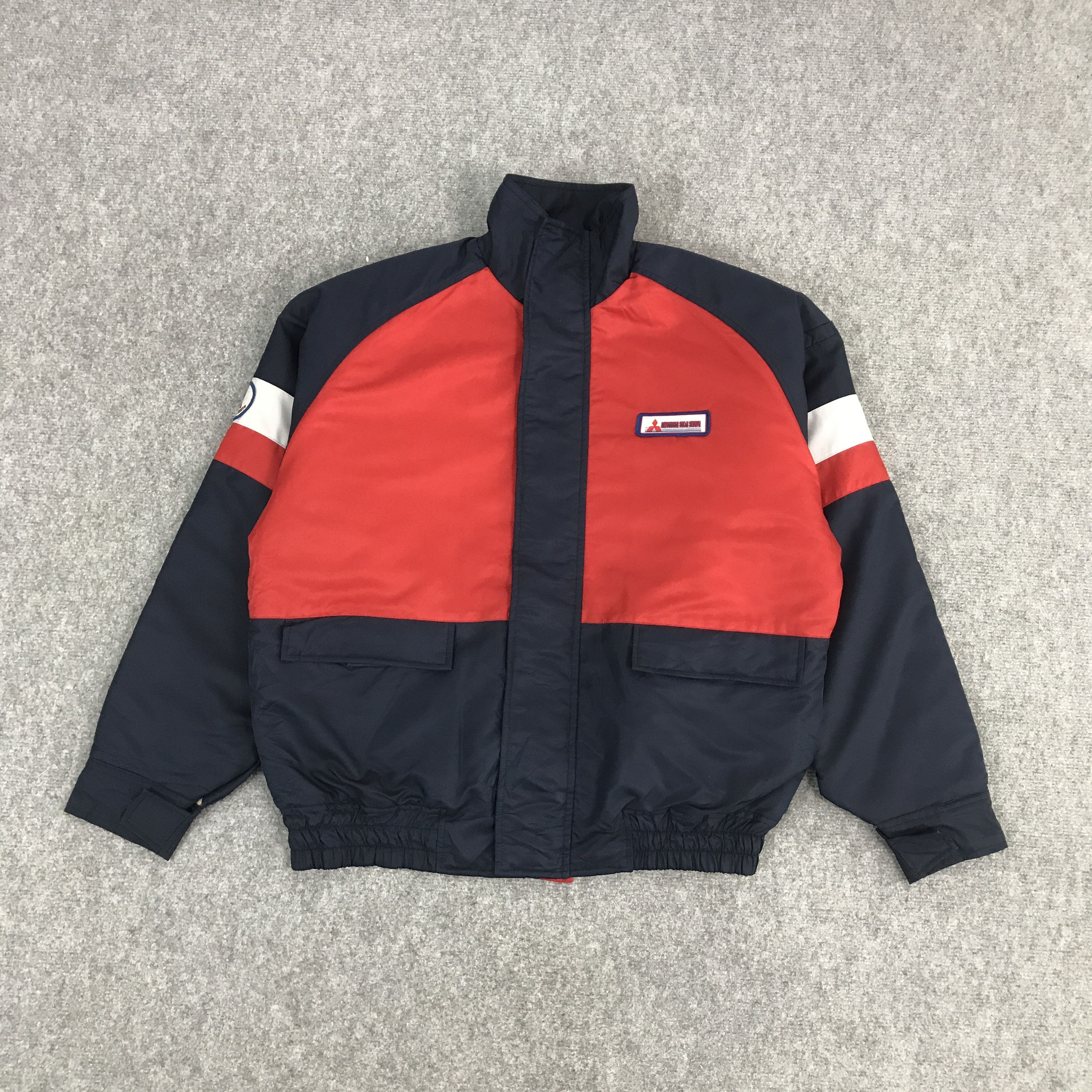 Japanese Brand MITSUBISHI RACING WORK UNIFORM JAPAN JACKET Size US L / EU 52-54 / 3 - 1 Thumbnail