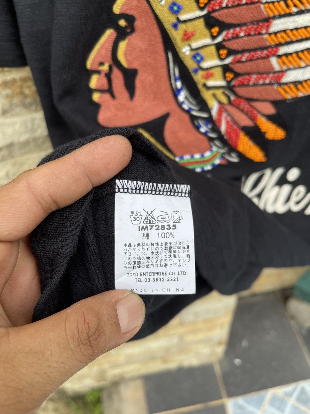 Indian Motorcycle 🔥Rare🔥Indian Motorcycle ‘Chief’Embroidered Logo Tee Size US M / EU 48-50 / 2 - 7 Thumbnail